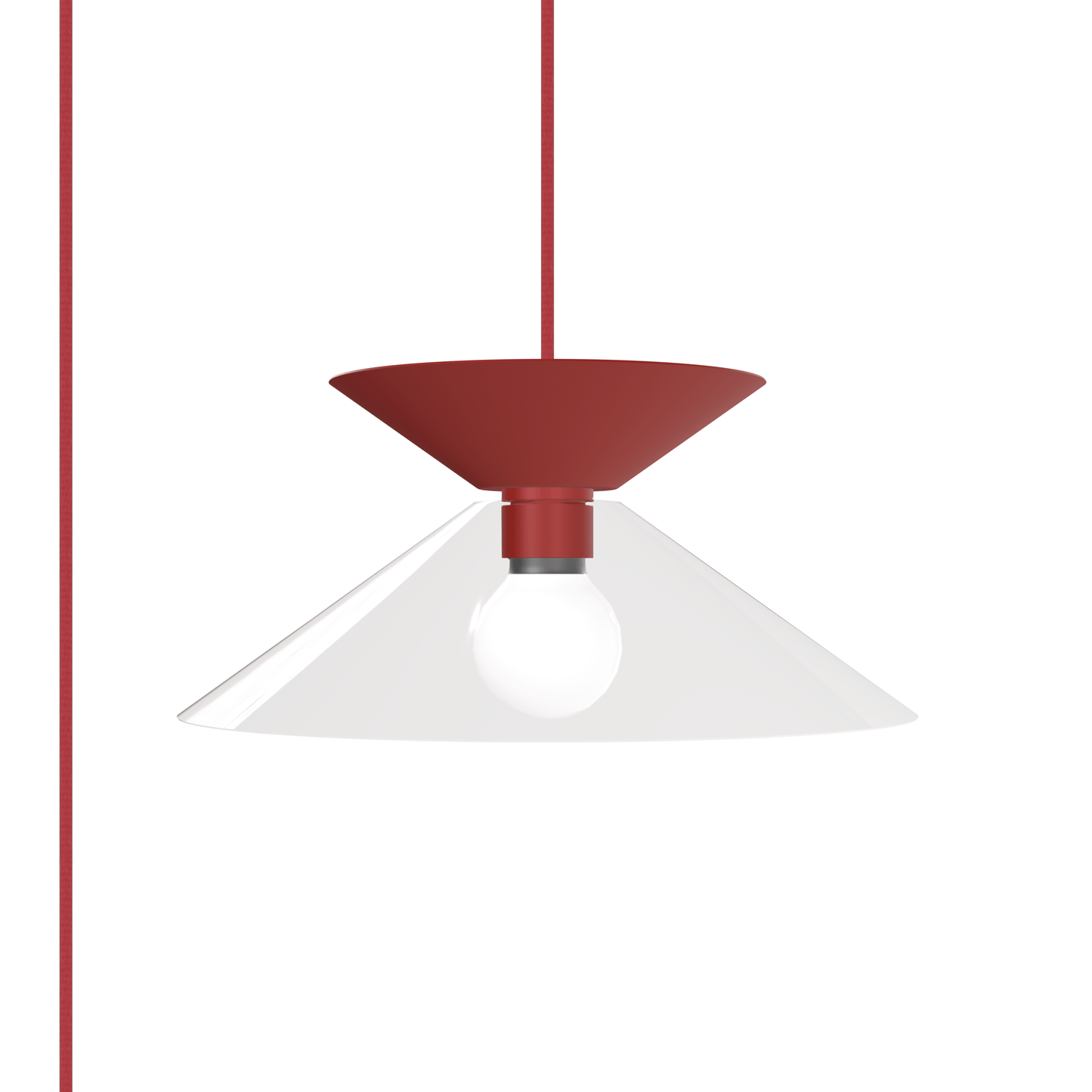 Glass Slope Strata AiO Plug-In Pendant - Chroma Studio