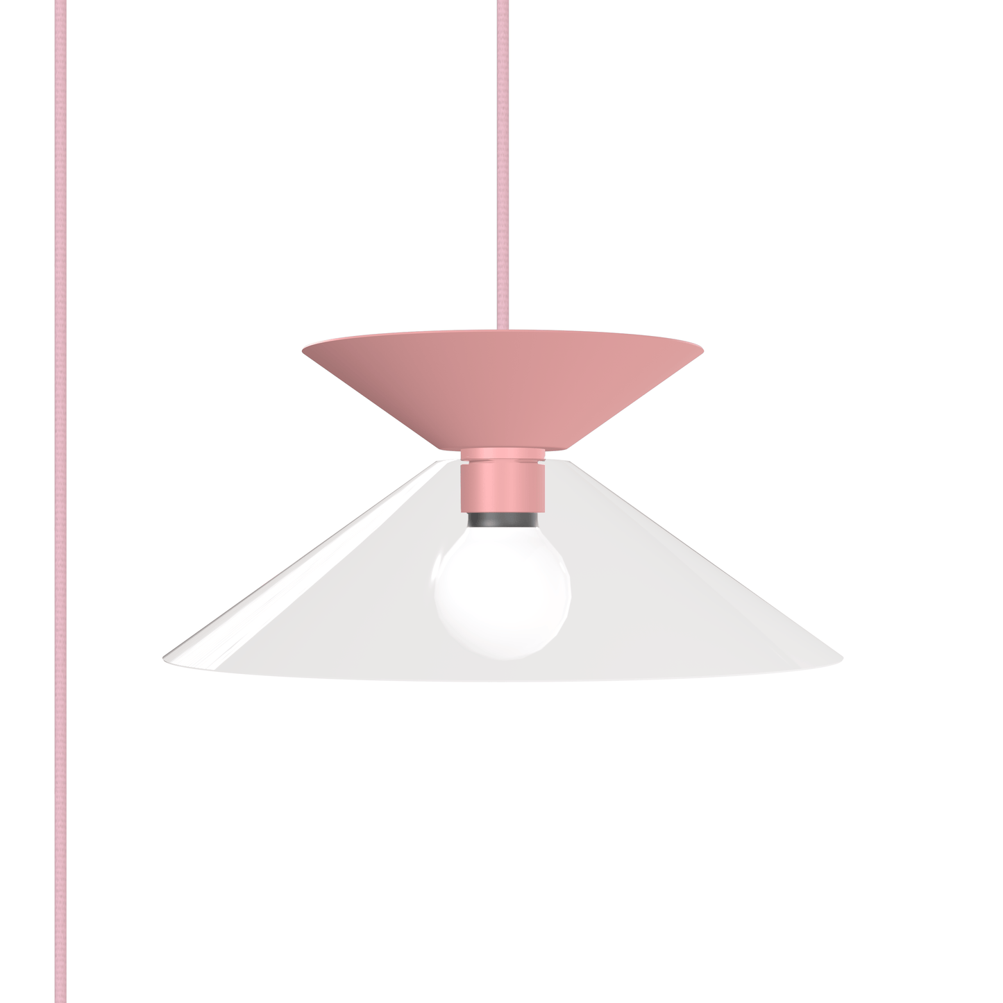 Glass Slope Strata AiO Plug-In Pendant - Chroma Studio