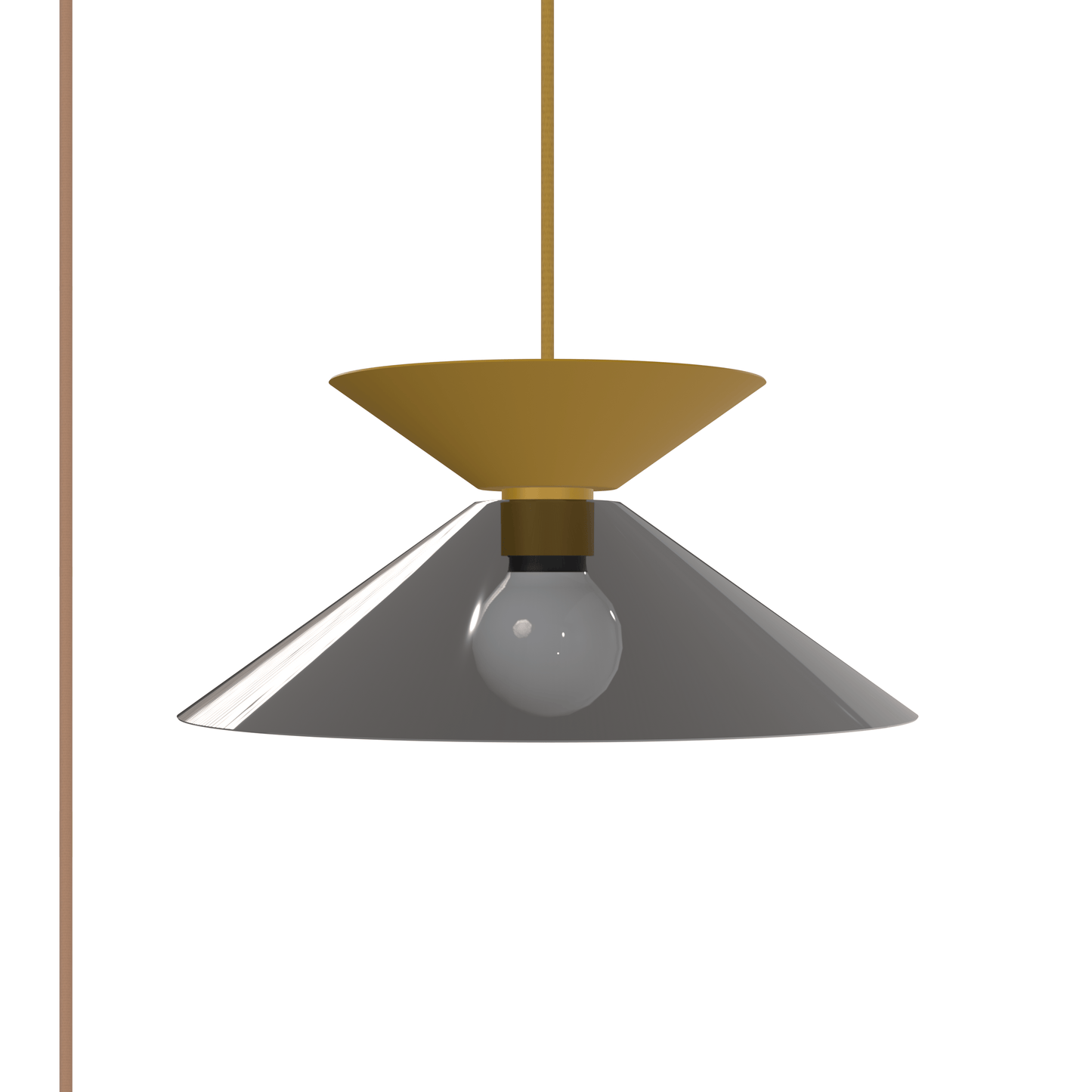Glass Slope Strata AiO Plug-In Pendant - Chroma Studio