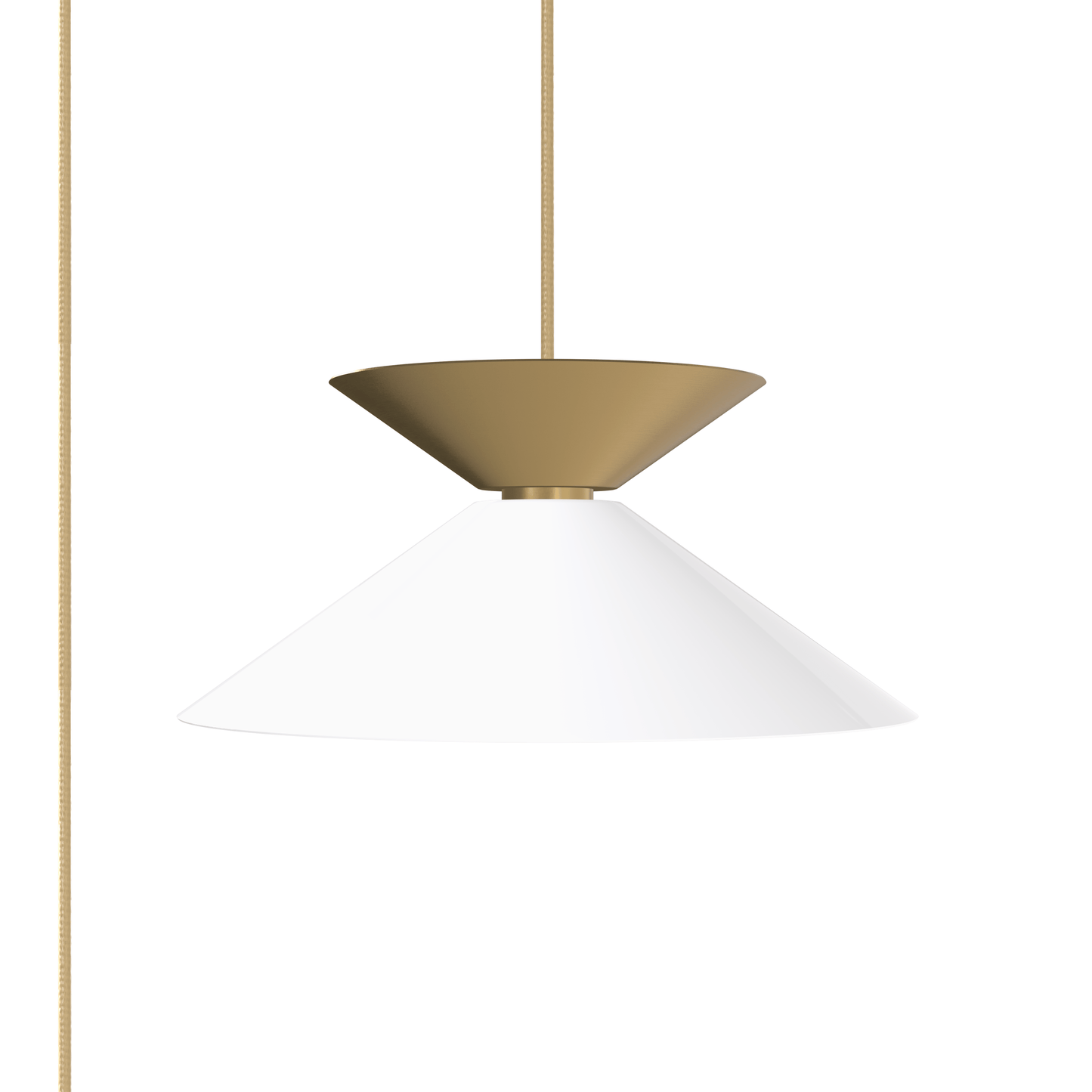 Glass Slope Strata AiO Plug-In Pendant - Chroma Studio