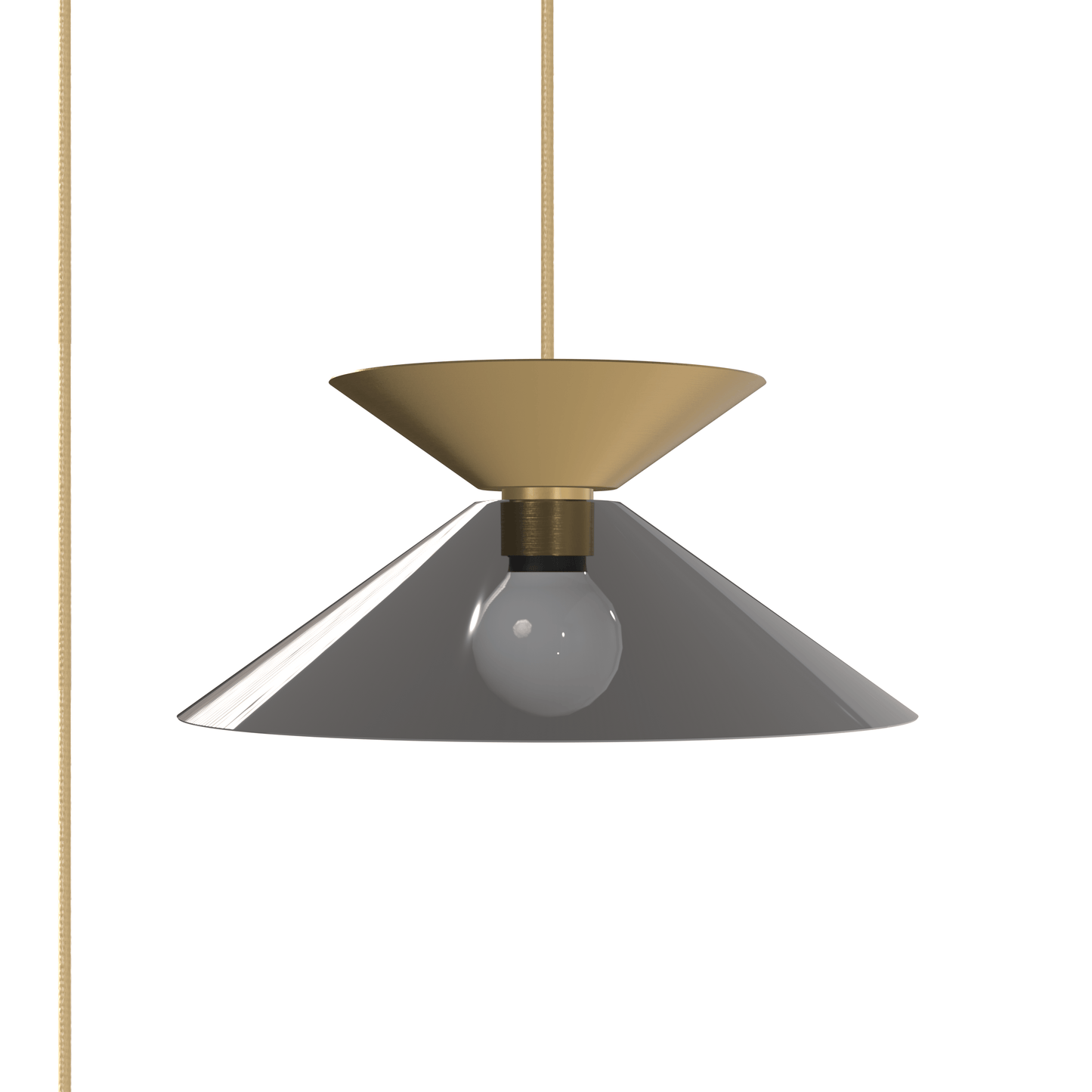 Glass Slope Strata AiO Plug-In Pendant - Chroma Studio