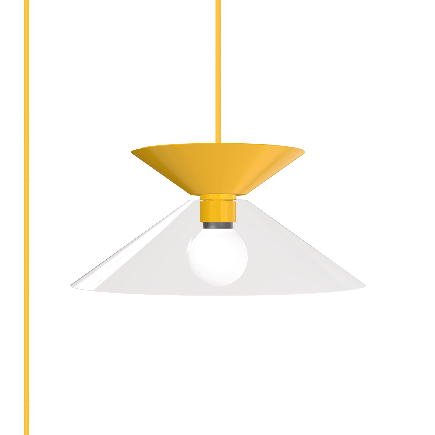 Glass Slope Strata AiO Plug-In Pendant - Chroma Studio