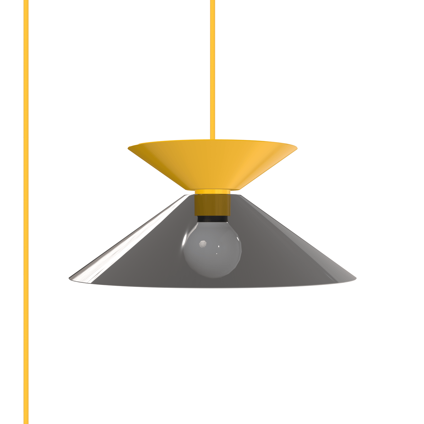 Glass Slope Strata AiO Plug-In Pendant - Chroma Studio