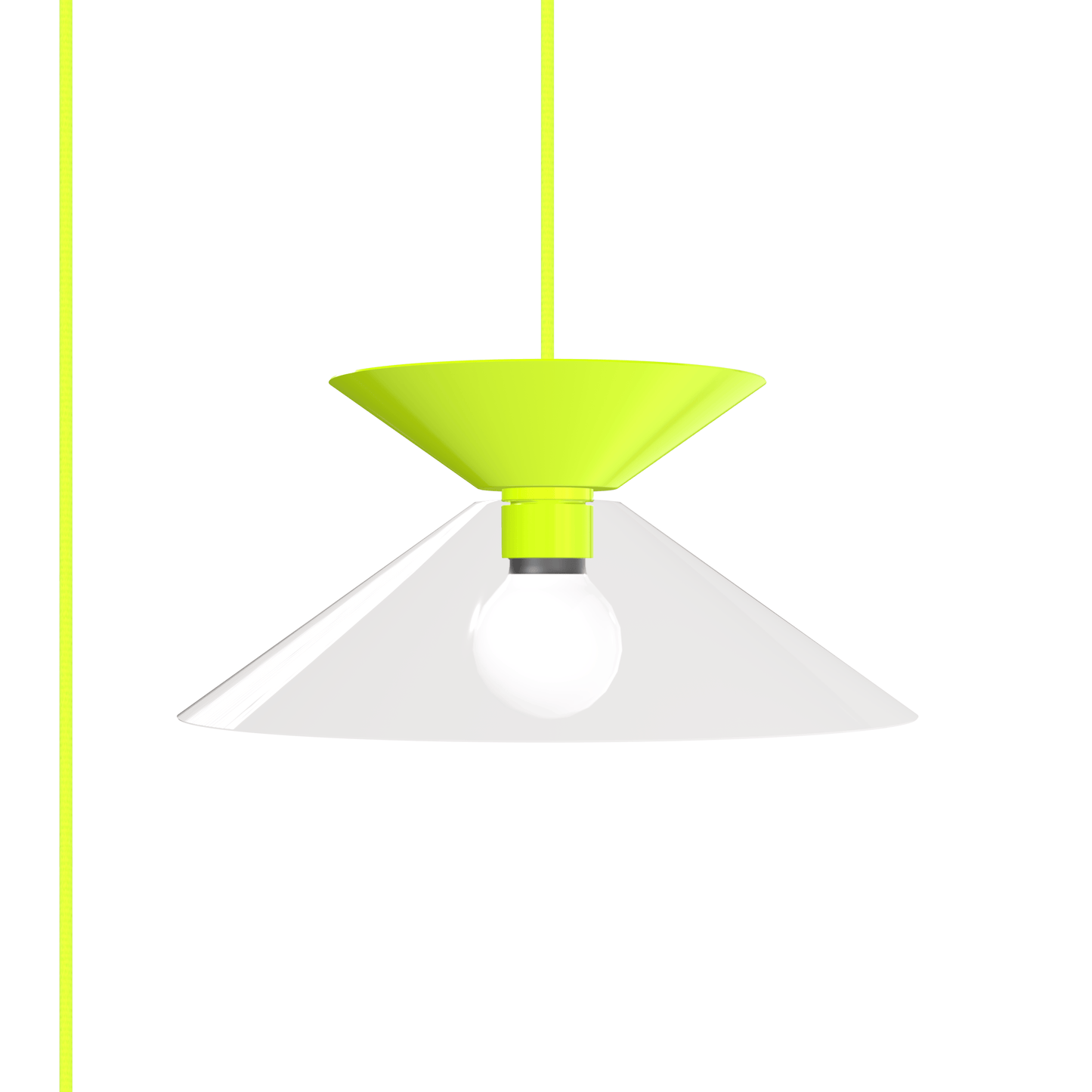 Glass Slope Strata AiO Plug-In Pendant - Chroma Studio