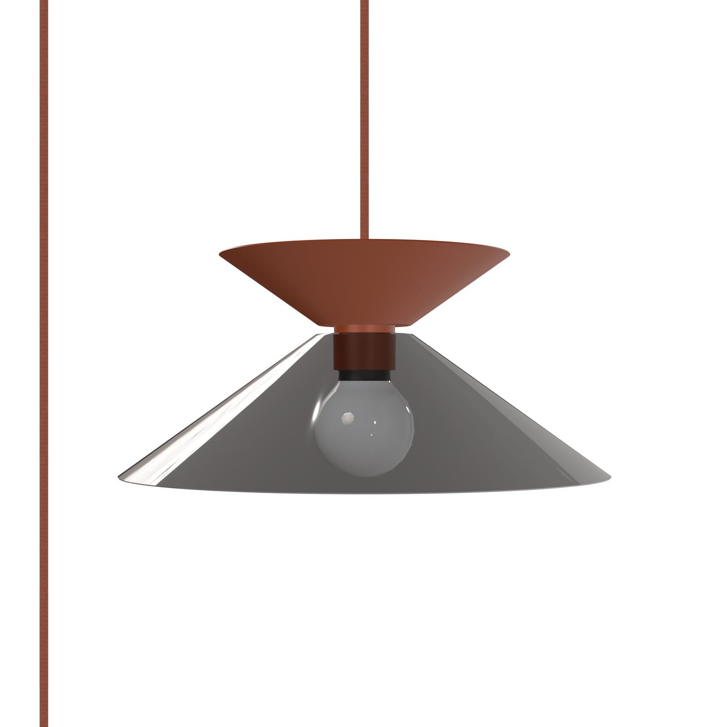 Glass Slope Strata AiO Plug-In Pendant - Chroma Studio