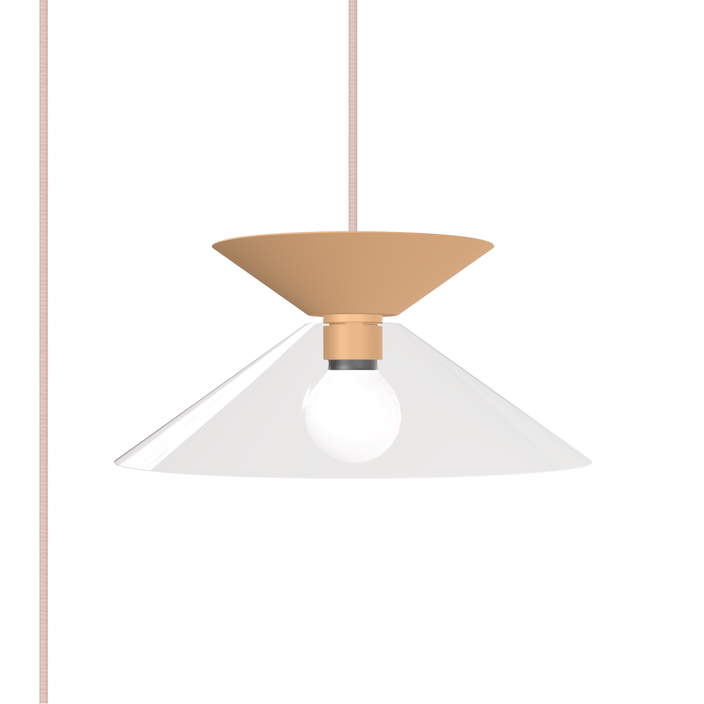 Glass Slope Strata AiO Plug-In Pendant - Chroma Studio