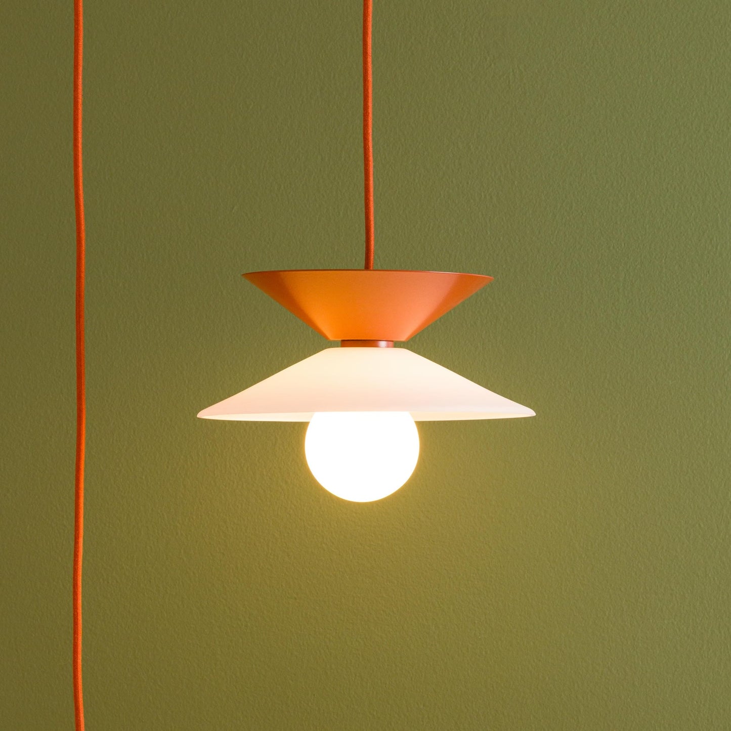 Glass Slope Strata AiO Plug-In Pendant - Chroma Studio