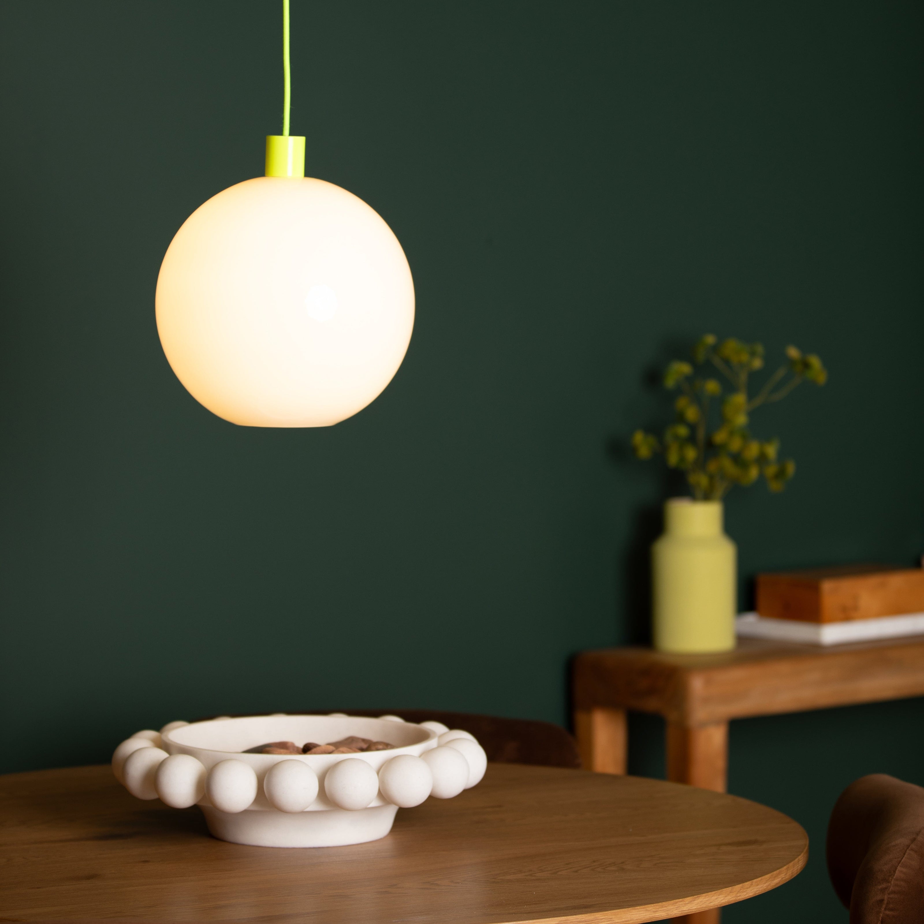 Totally! AiO 12in Globe Plug-In Pendant