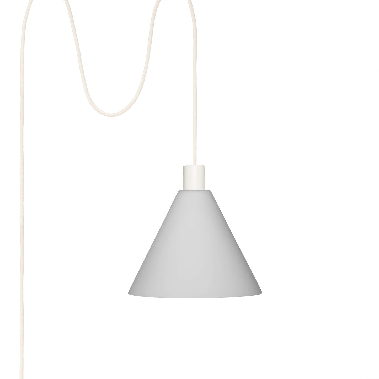 Boutique AiO Glass Cone Plug-In Pendant | 6in or 11in