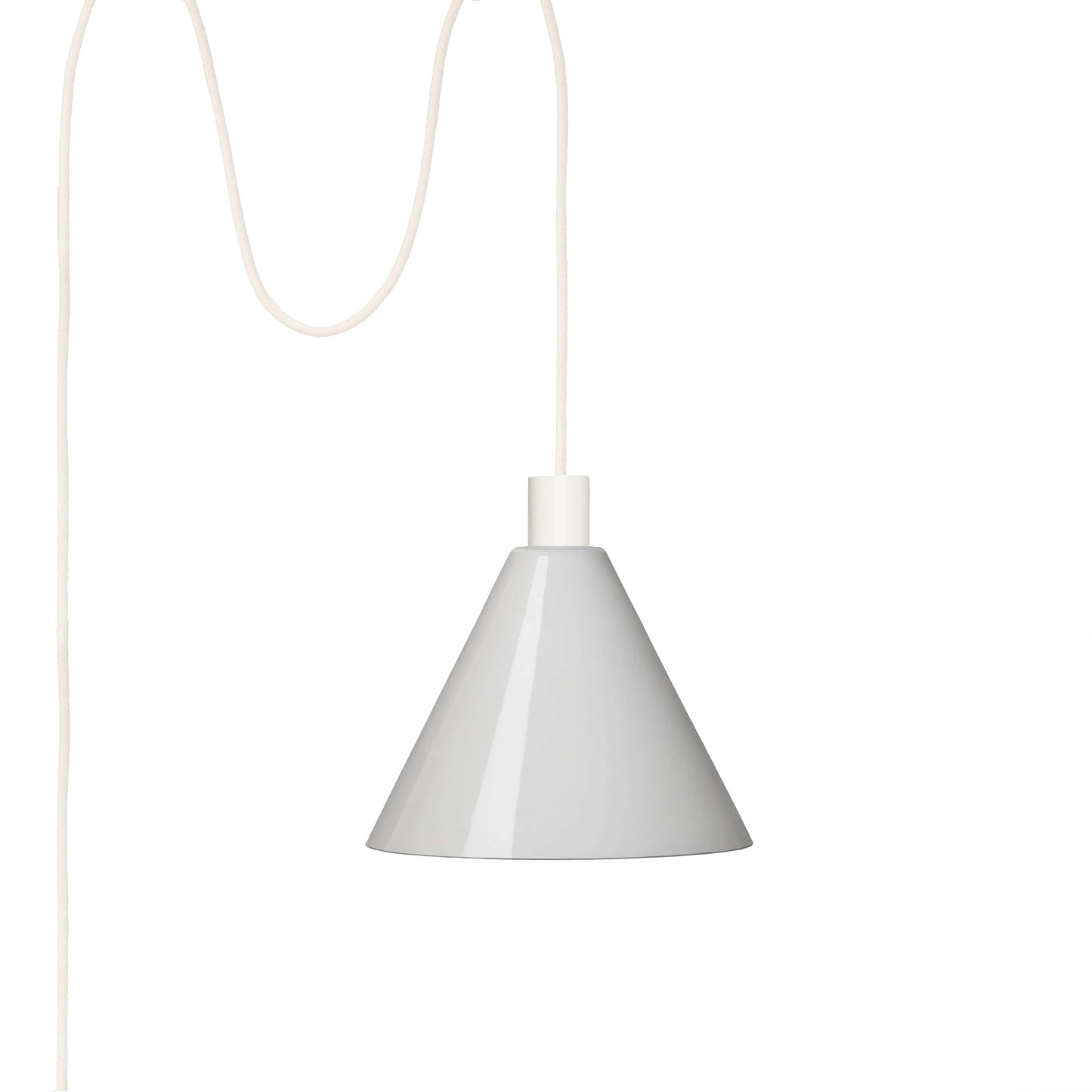 Boutique AiO Glass Cone Plug-In Pendant | 6in or 11in