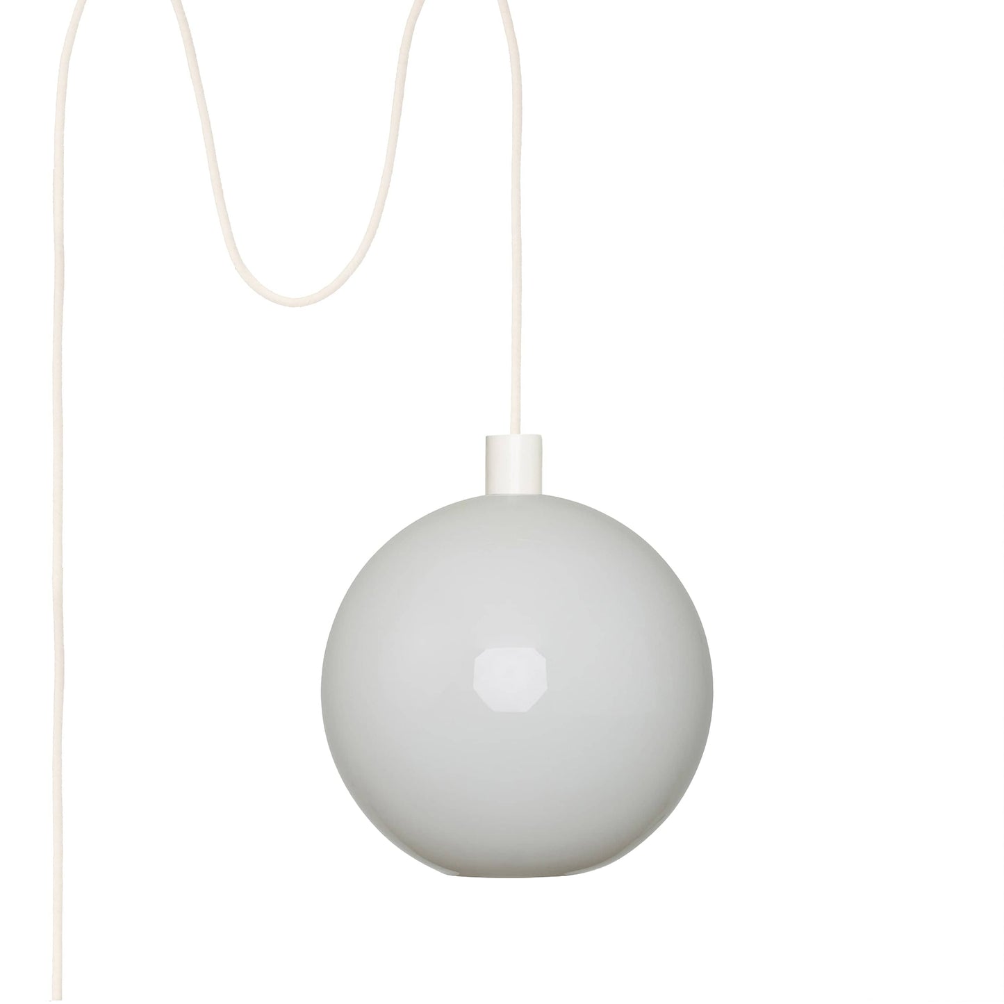 Boutique AiO Glass Globe Plug-In Pendant | 6", 8", 10", 12"