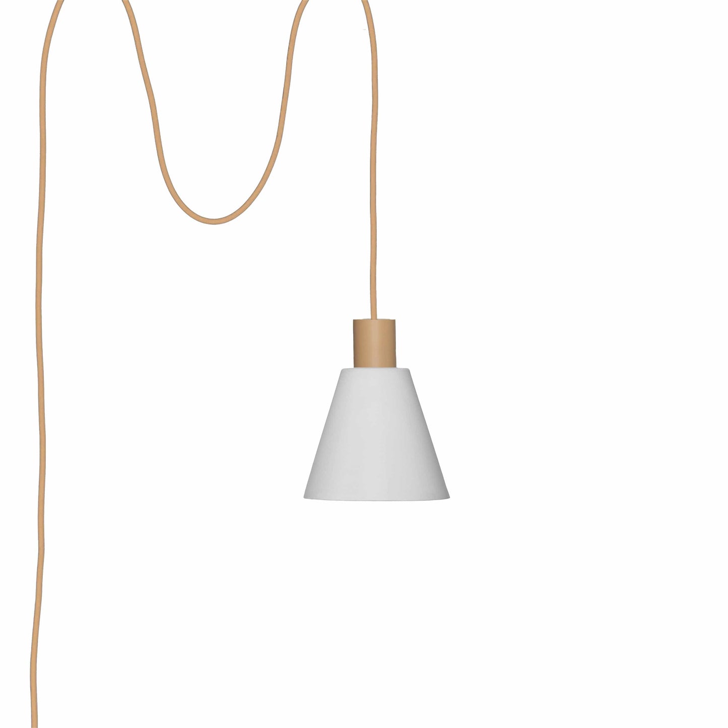 Boutique AiO Glass Cone Plug-In Pendant | 6in or 11in