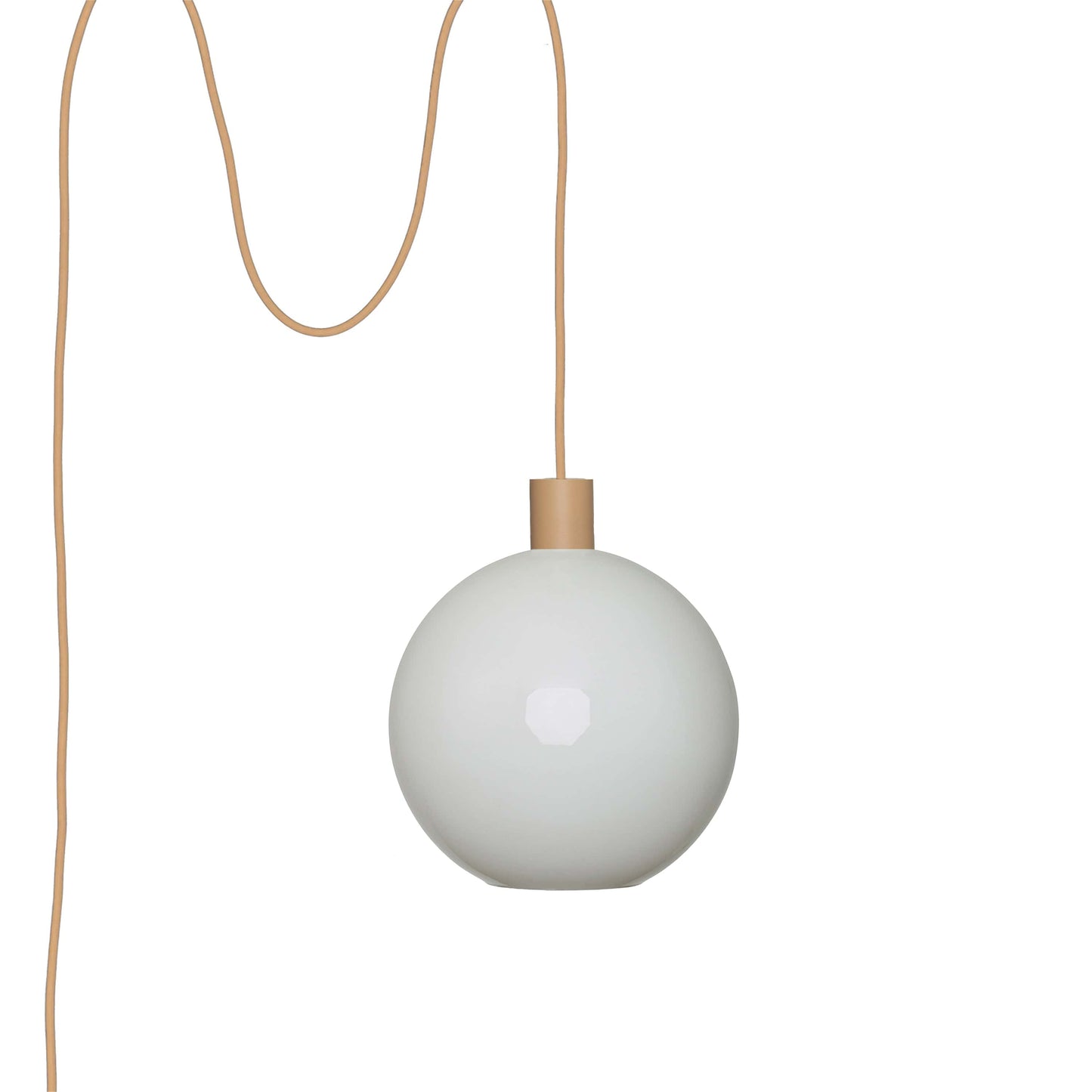 Boutique AiO Glass Globe Plug-In Pendant | 6", 8", 10", 12"
