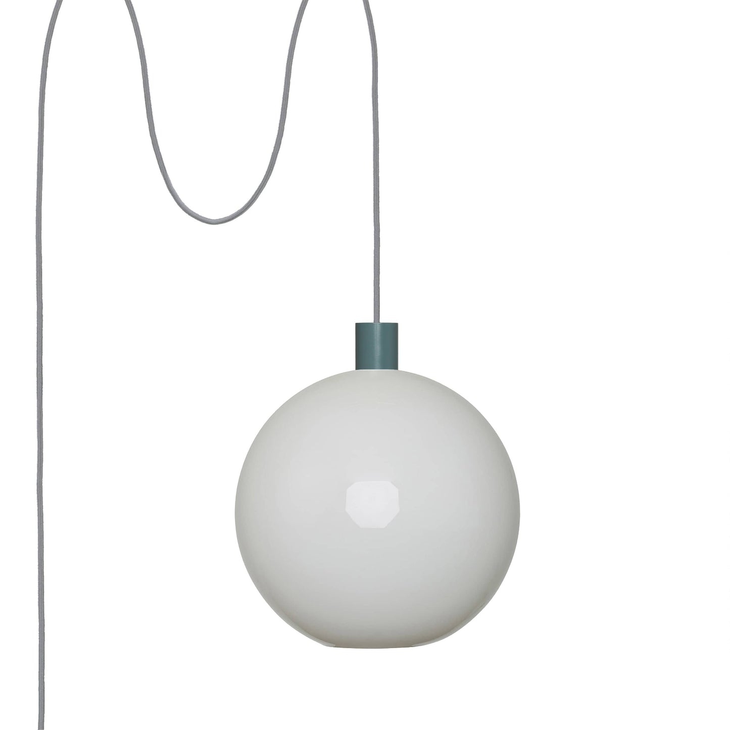 Boutique AiO Glass Globe Plug-In Pendant | 6", 8", 10", 12"