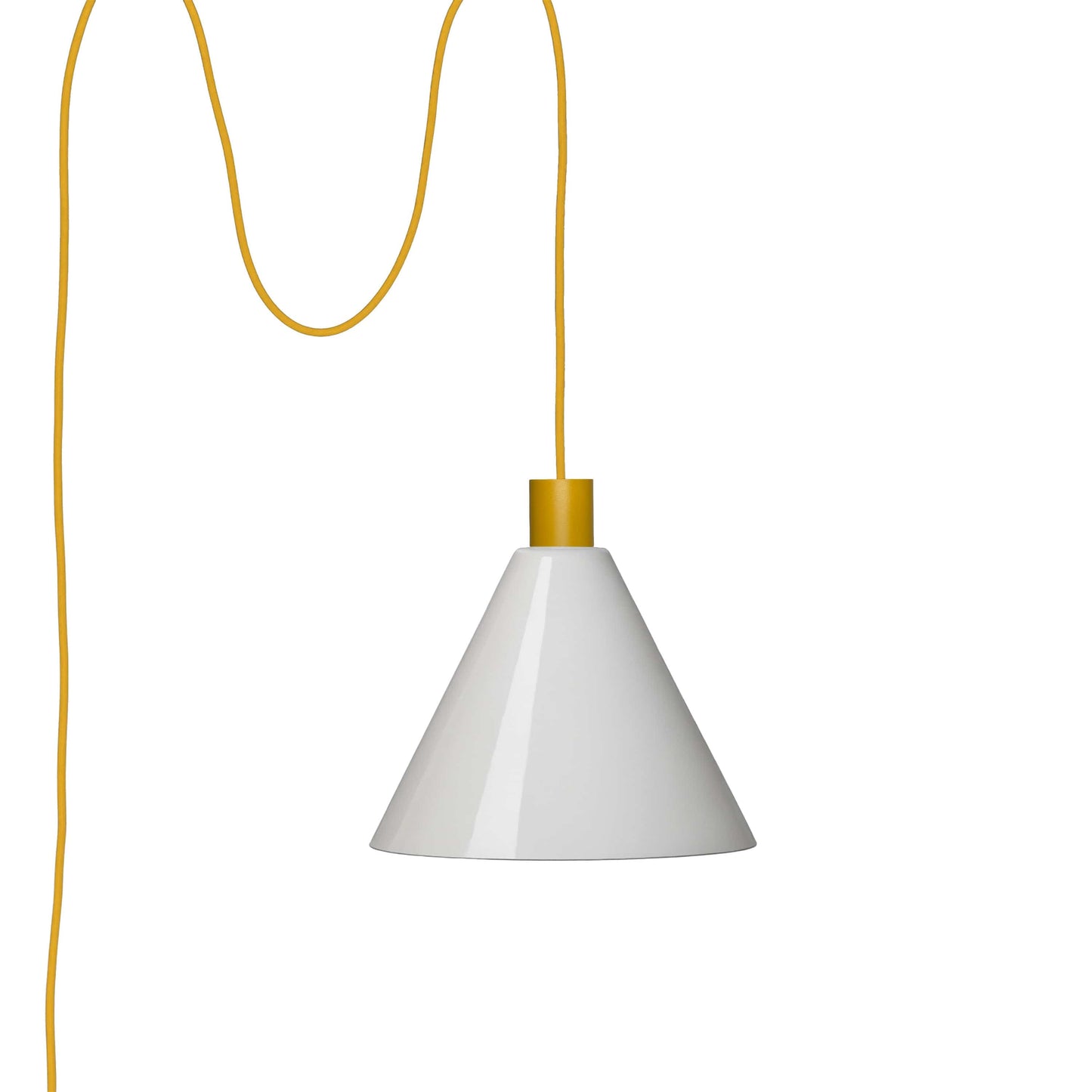 Boutique AiO Glass Cone Plug-In Pendant | 6in or 11in