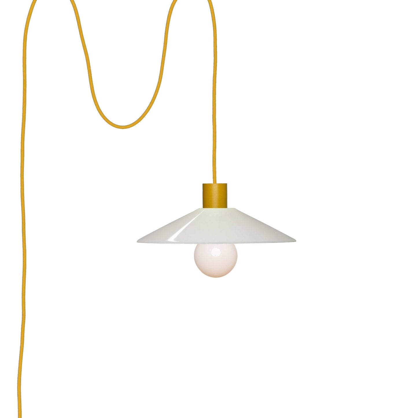 Boutique AiO Glass Slope Plug-In Pendant