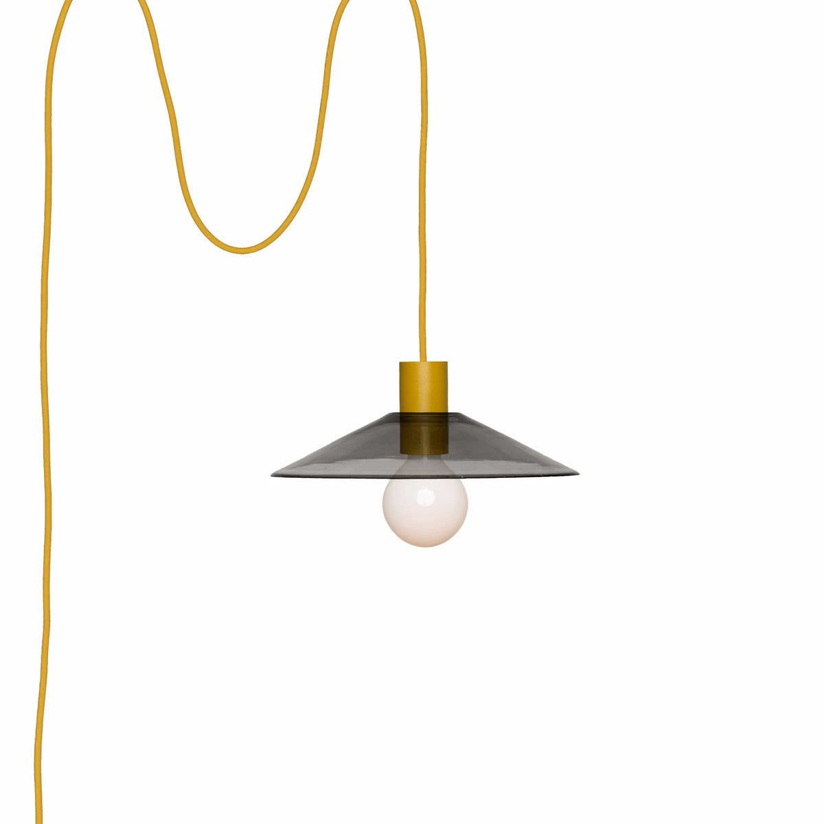 Glass Slope AiO Plug-In Pendant - Chroma Studio