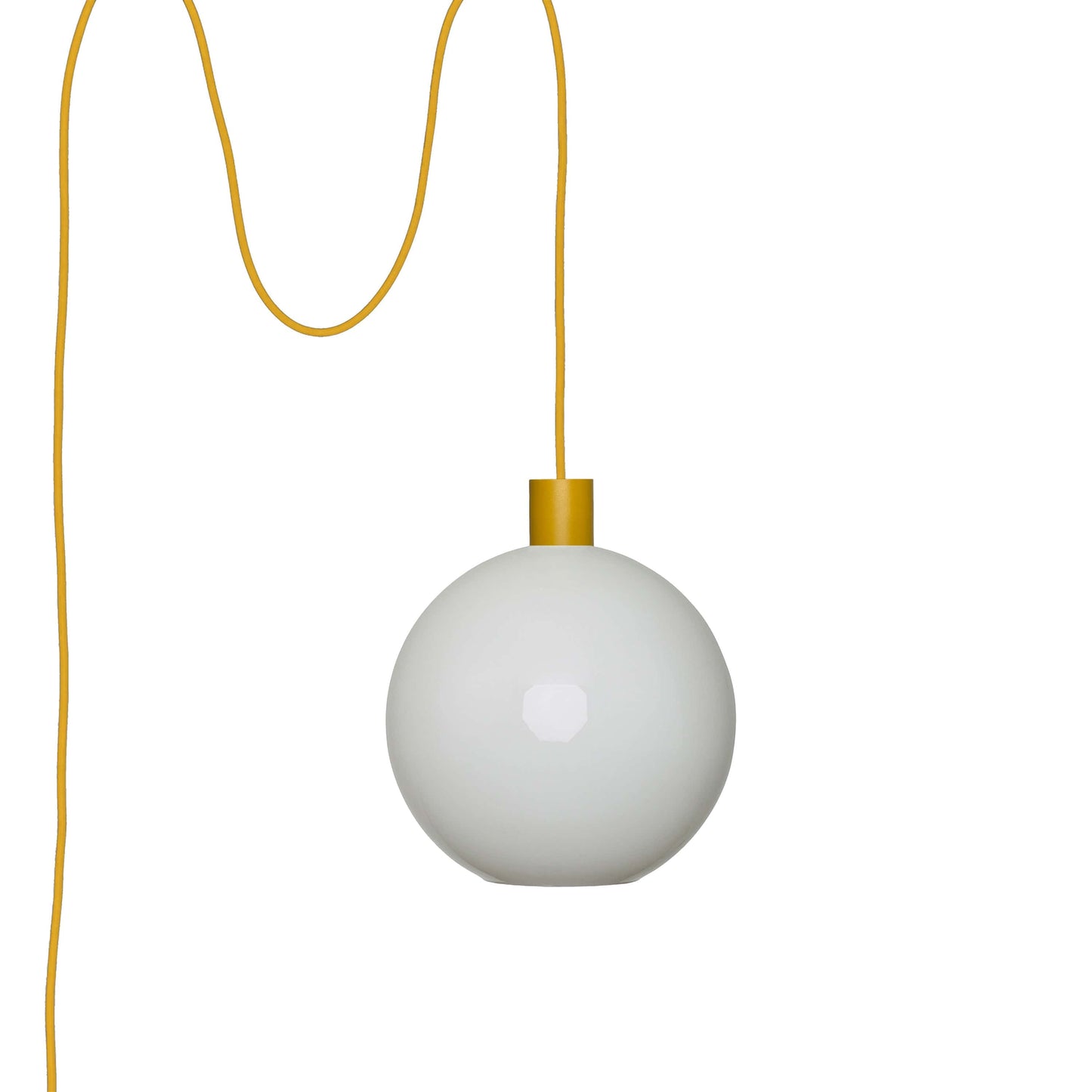 Boutique AiO Glass Globe Plug-In Pendant | 6", 8", 10", 12"