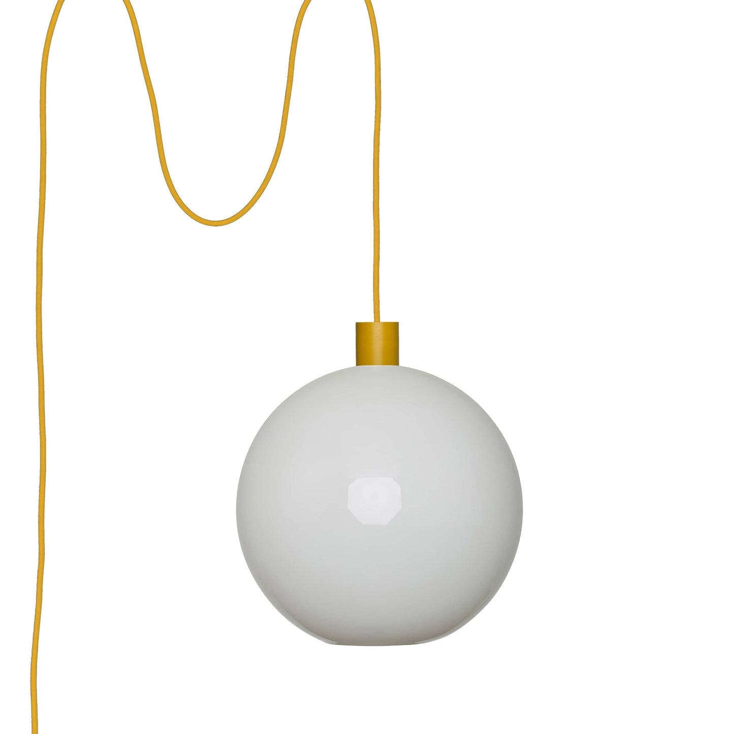 Boutique AiO Glass Globe Plug-In Pendant | 6", 8", 10", 12"