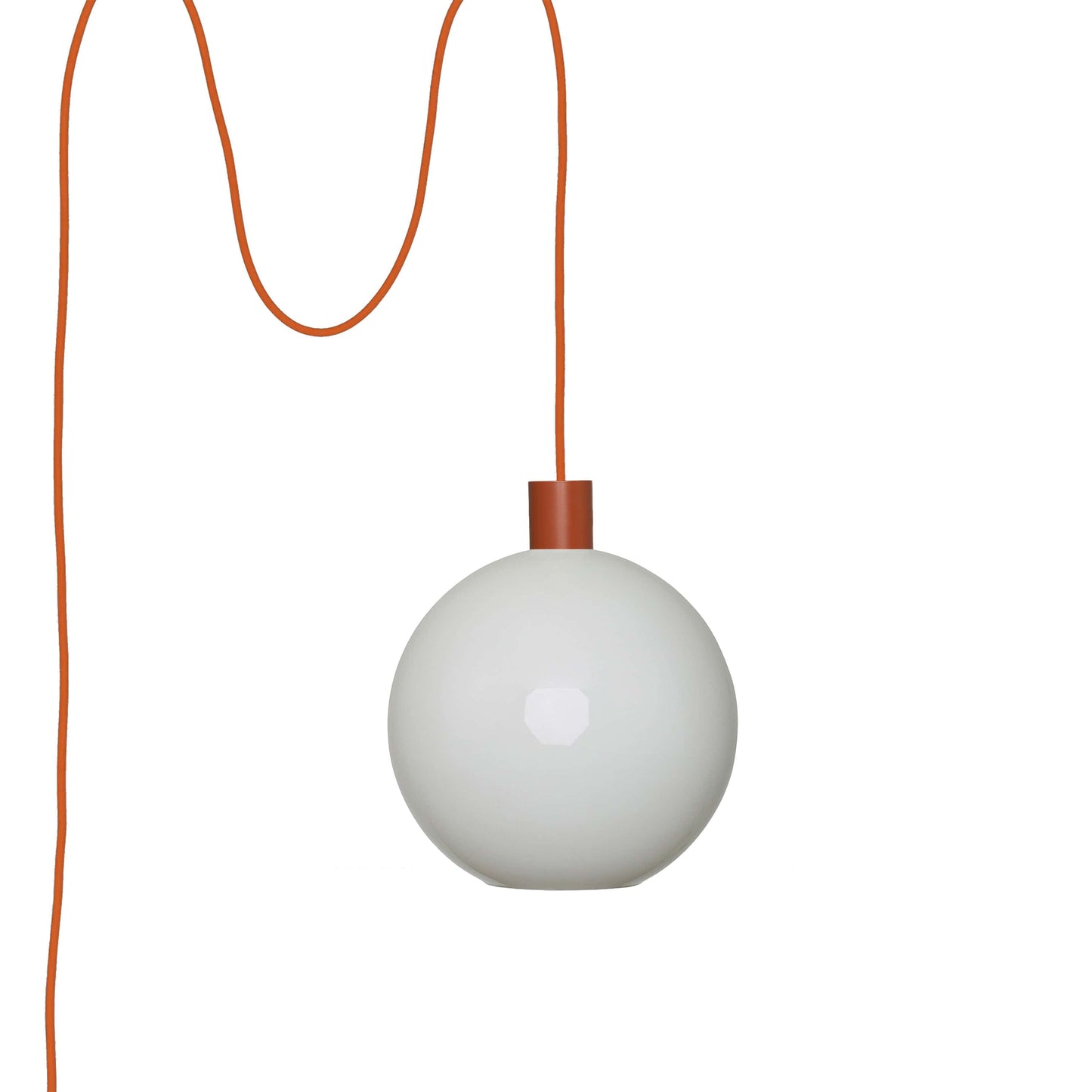 Boutique AiO Glass Globe Plug-In Pendant | 6", 8", 10", 12"