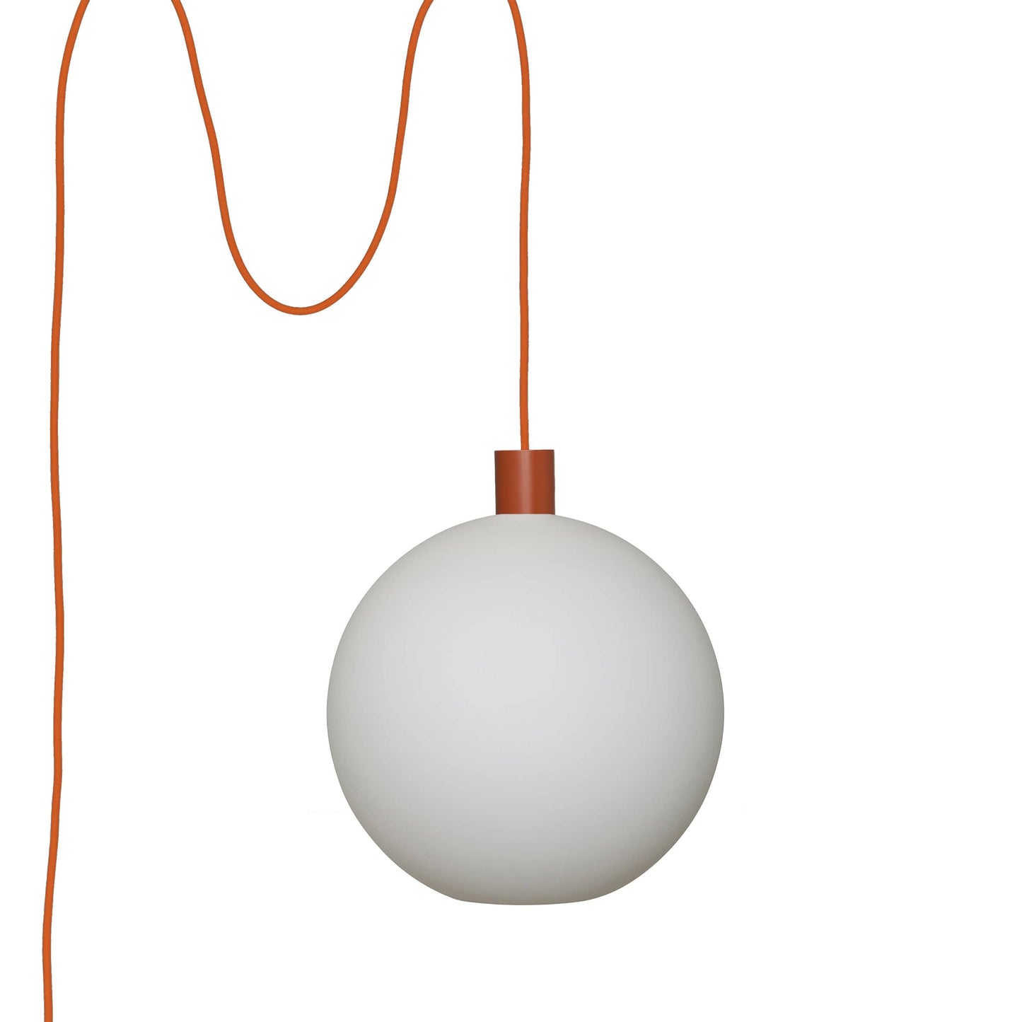 Boutique AiO Glass Globe Plug-In Pendant | 6", 8", 10", 12"