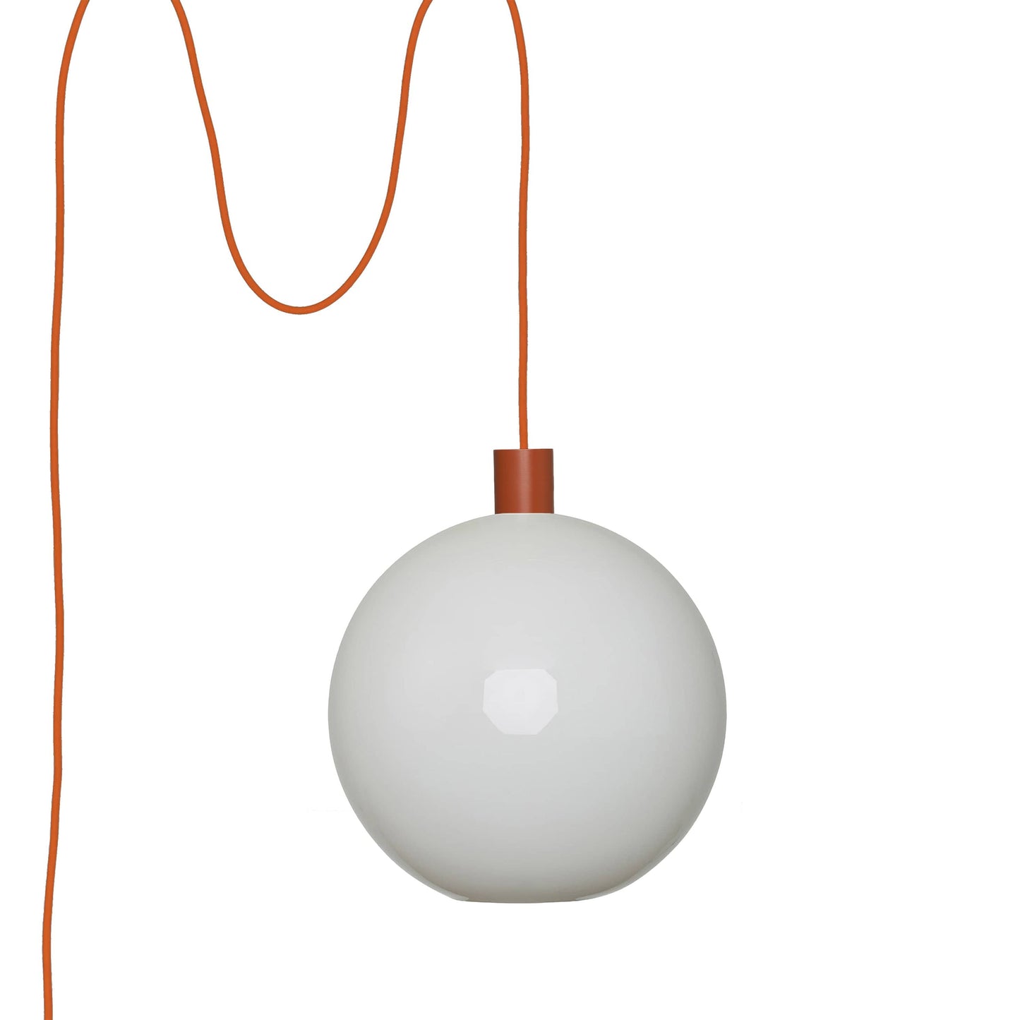 Boutique AiO Glass Globe Plug-In Pendant | 6", 8", 10", 12"