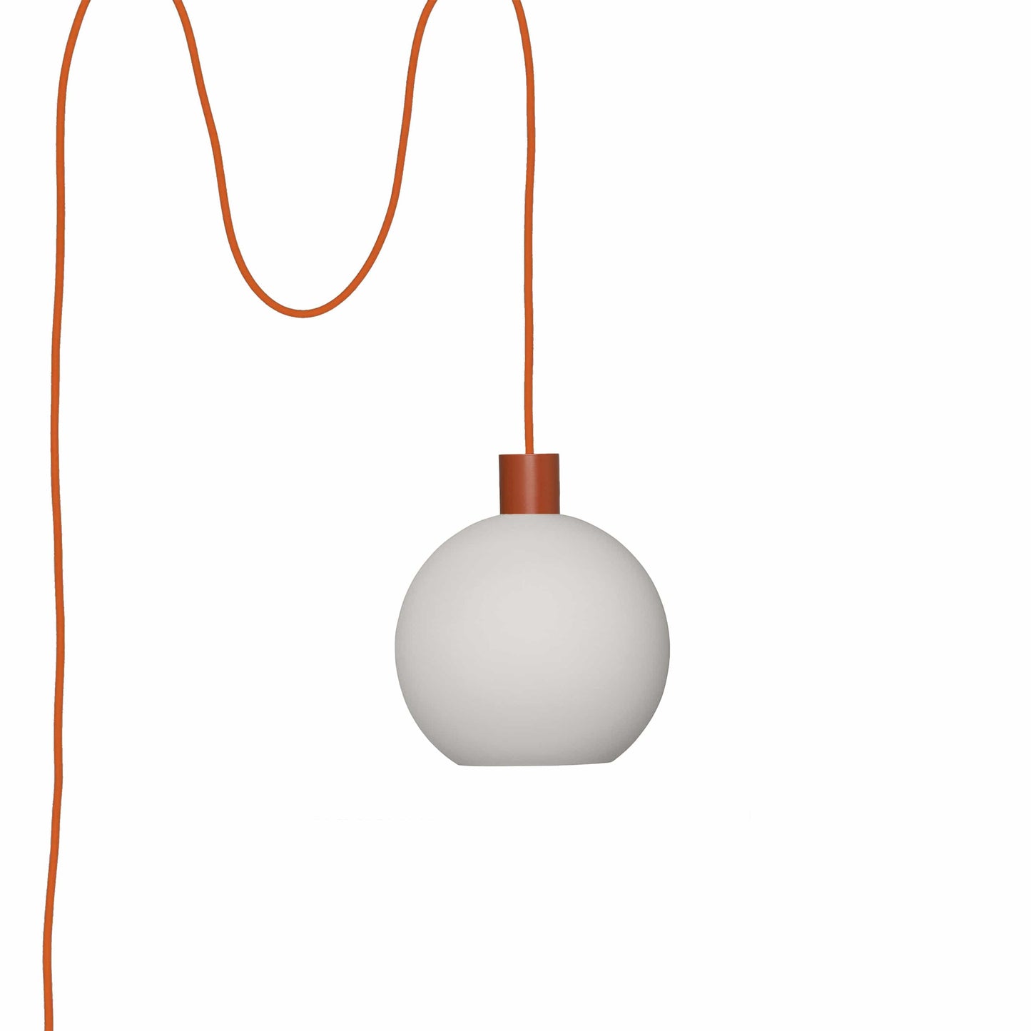 Boutique AiO Glass Globe Plug-In Pendant | 6", 8", 10", 12"
