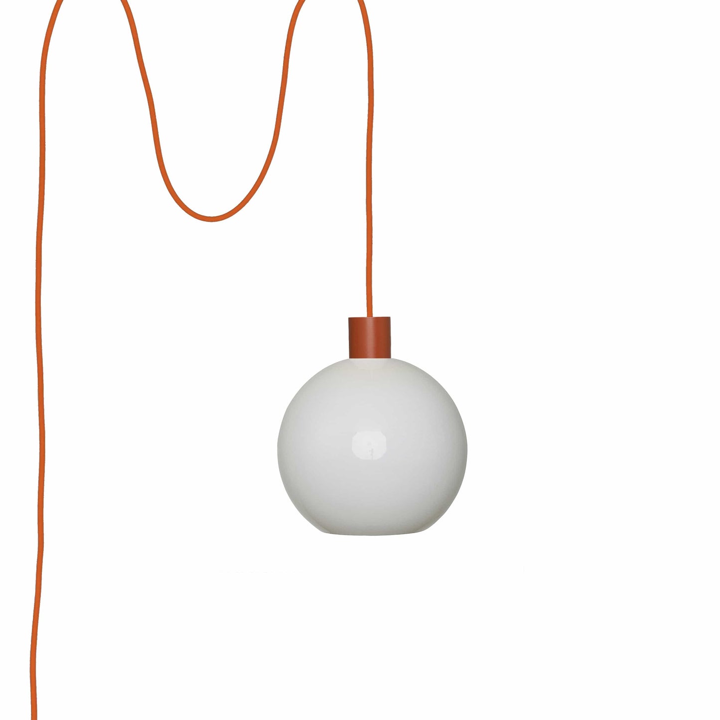 Boutique AiO Glass Globe Plug-In Pendant | 6", 8", 10", 12"