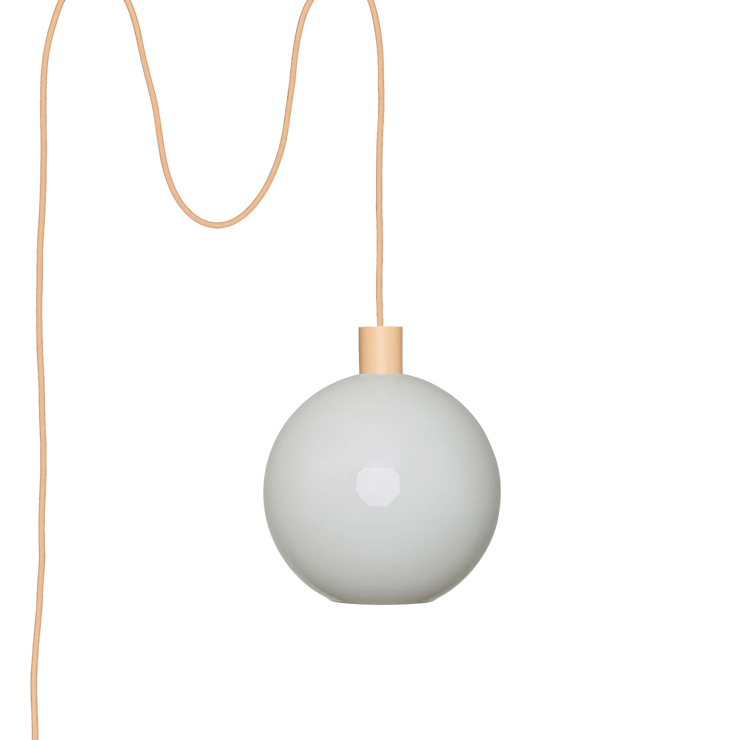Boutique AiO Glass Globe Plug-In Pendant | 6", 8", 10", 12"