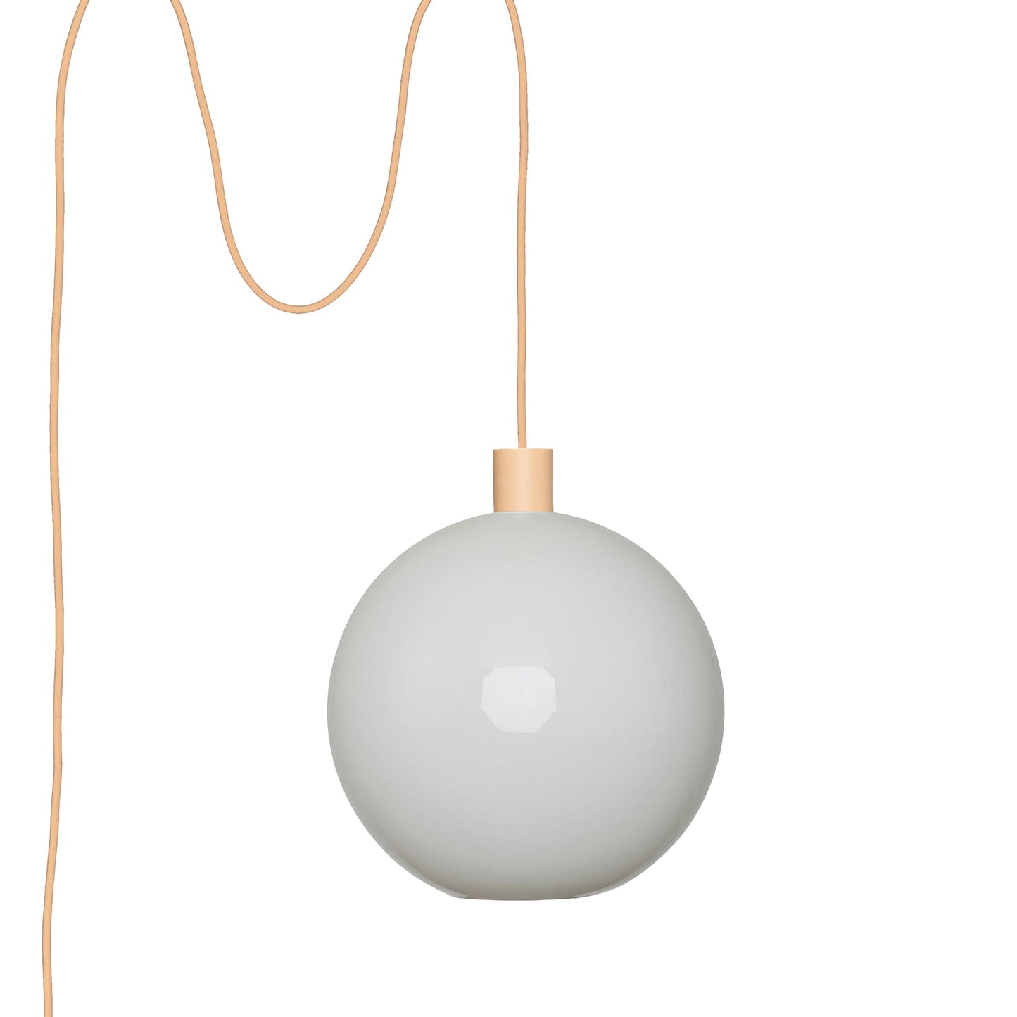 Boutique AiO Glass Globe Plug-In Pendant | 6", 8", 10", 12"