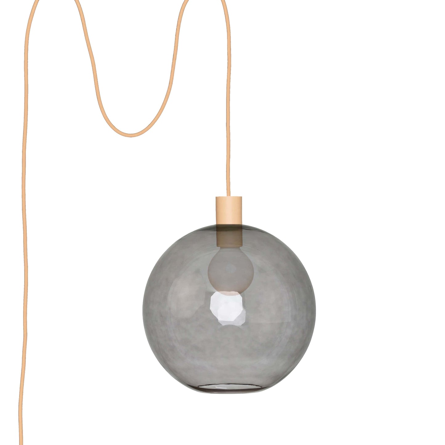 Boutique AiO Glass Globe Plug-In Pendant | 6", 8", 10", 12"