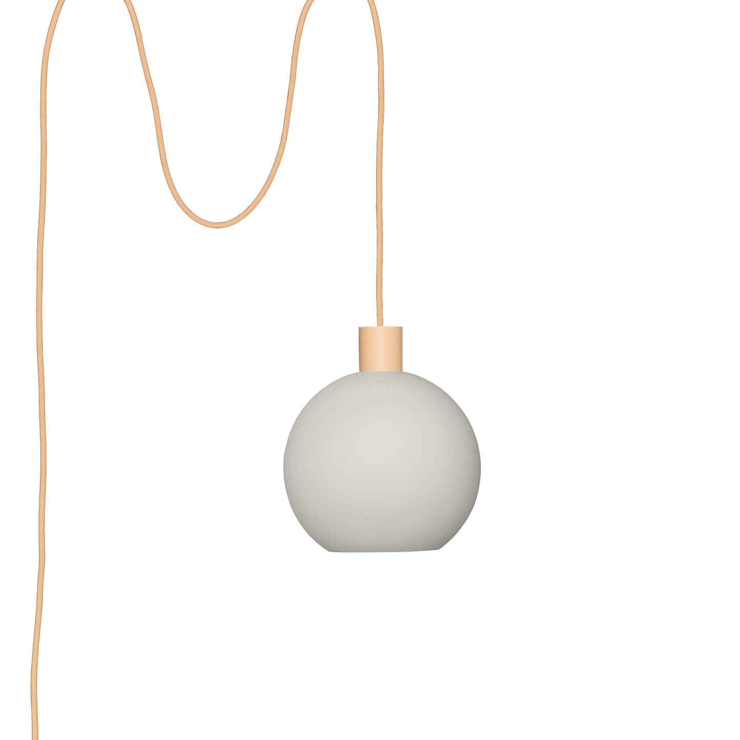 Boutique AiO Glass Globe Plug-In Pendant | 6", 8", 10", 12"