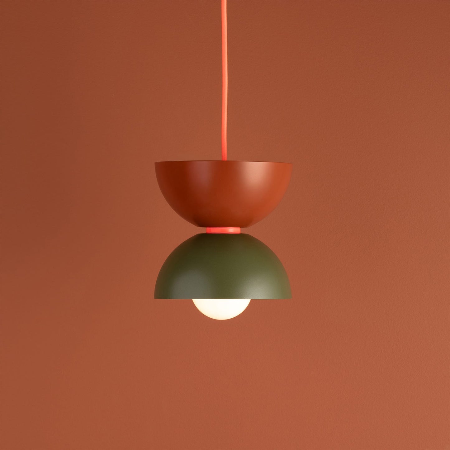 Horizon 7" Dome Duo AiO Pendant - Chroma Color Block