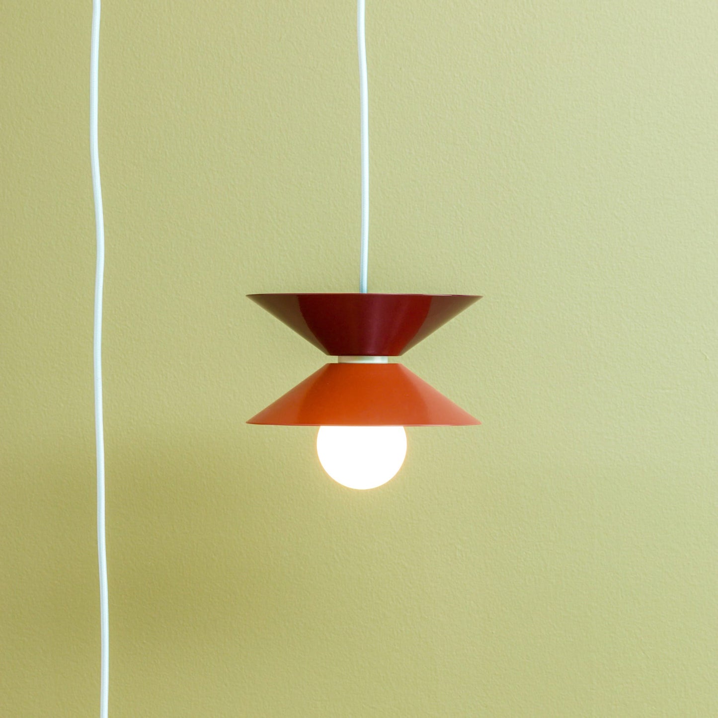 Mini Slope Duo AiO Plug-In Pendant - Chroma Color Block