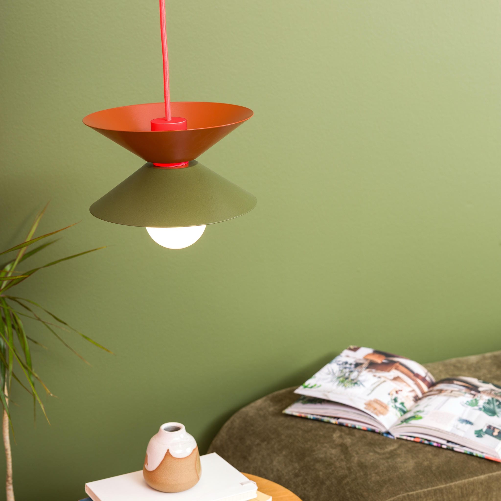Mini Slope Duo AiO Pendant - Chroma Color Block