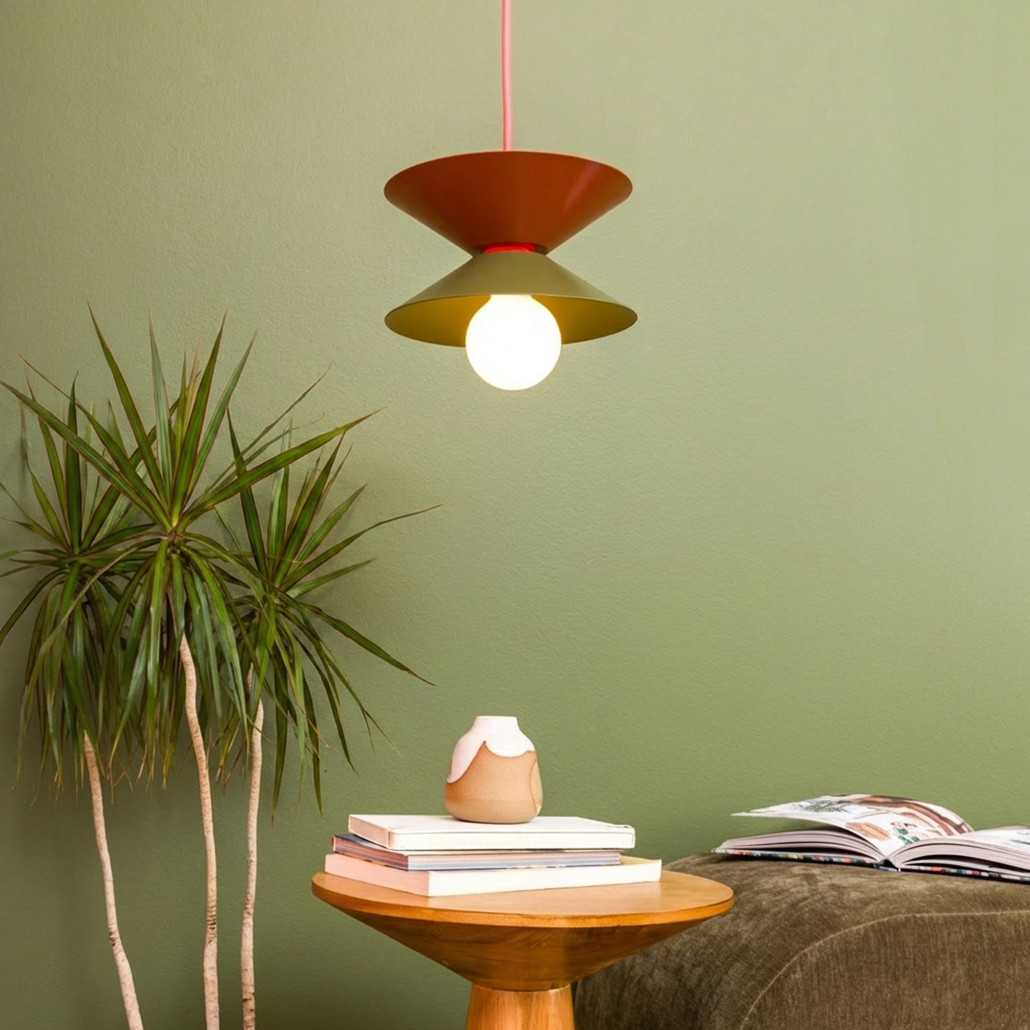 Mini Slope Duo AiO Pendant - Chroma Color Block