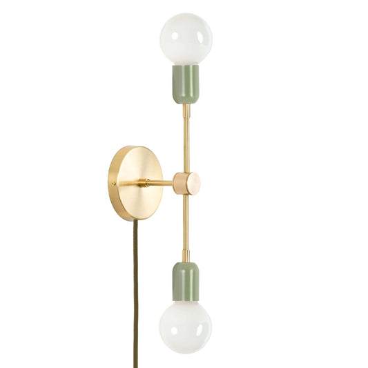Customize: Duo Plug-In Sconce