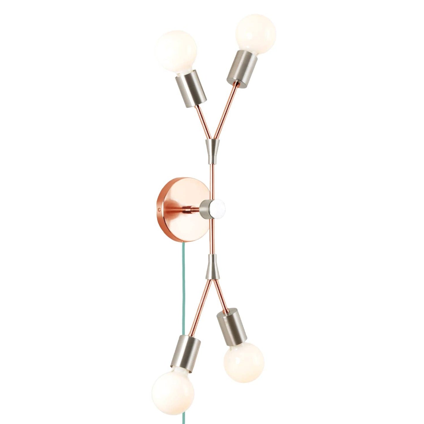 Customize: Twig 4-Arm Plug-In Sconce