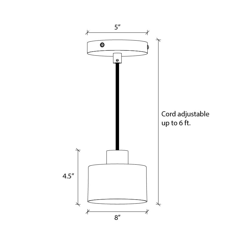 Boutique AiO Puck Ceiling Pendant