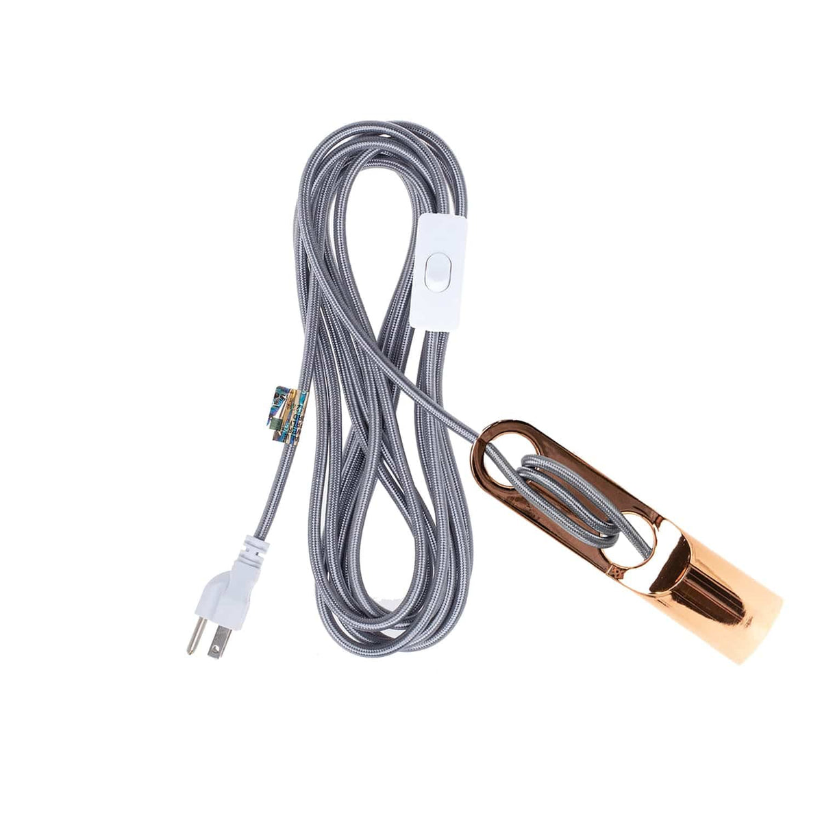 Wrap Chroma Plug-In Cord Set Polished Copper / Gunmetal