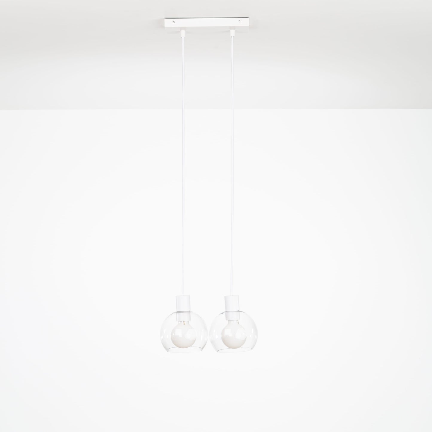 AiO Dash Multiport Chandelier - 6 Inch Glass Globe