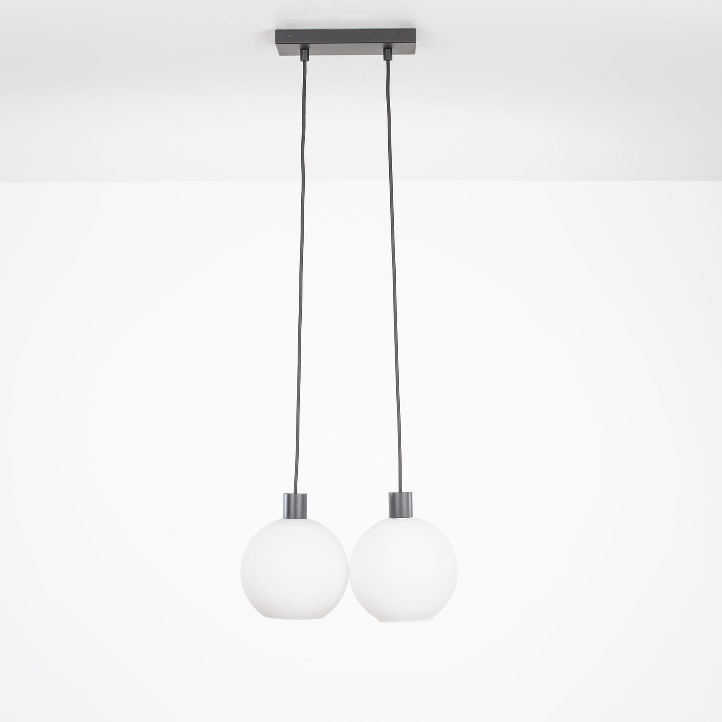 AiO Dash Multiport Chandelier - 8 Inch Glass Globe