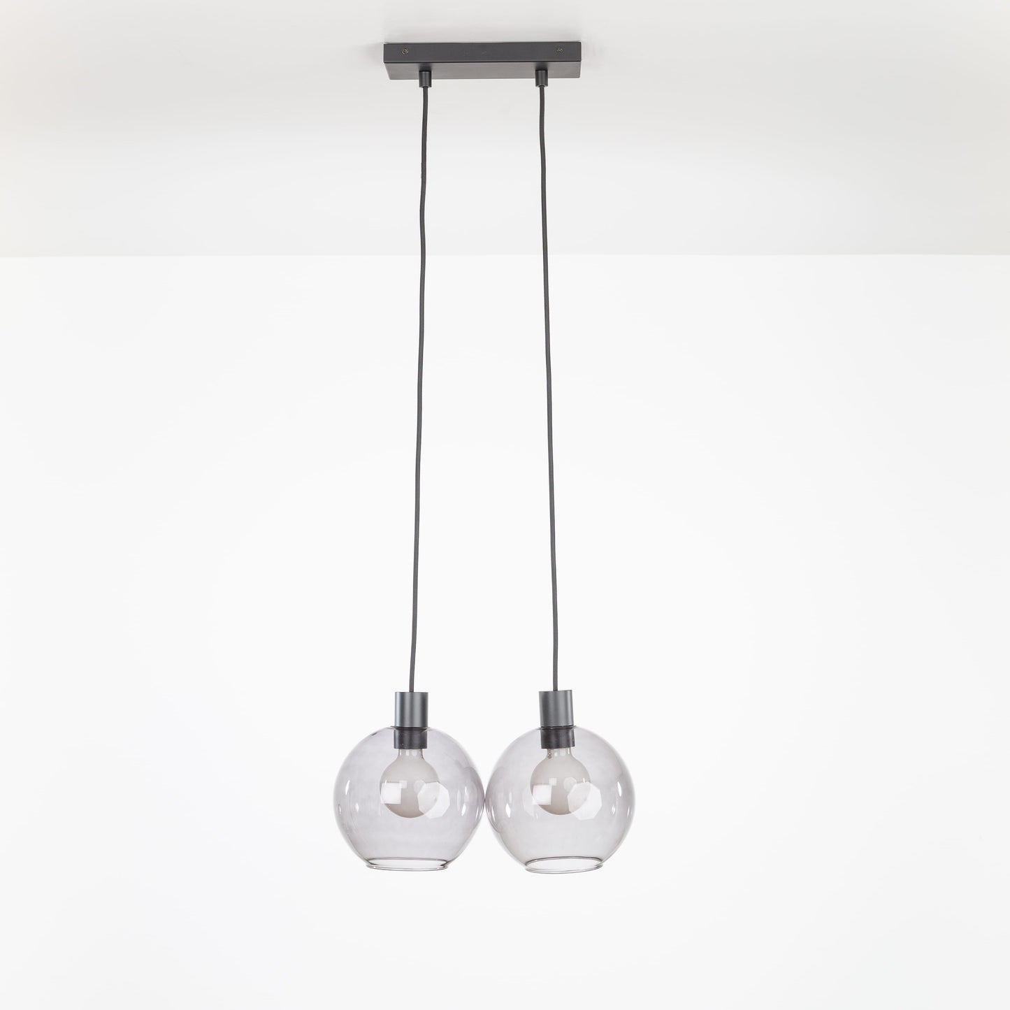 AiO Dash Multiport Chandelier - 8 Inch Glass Globe