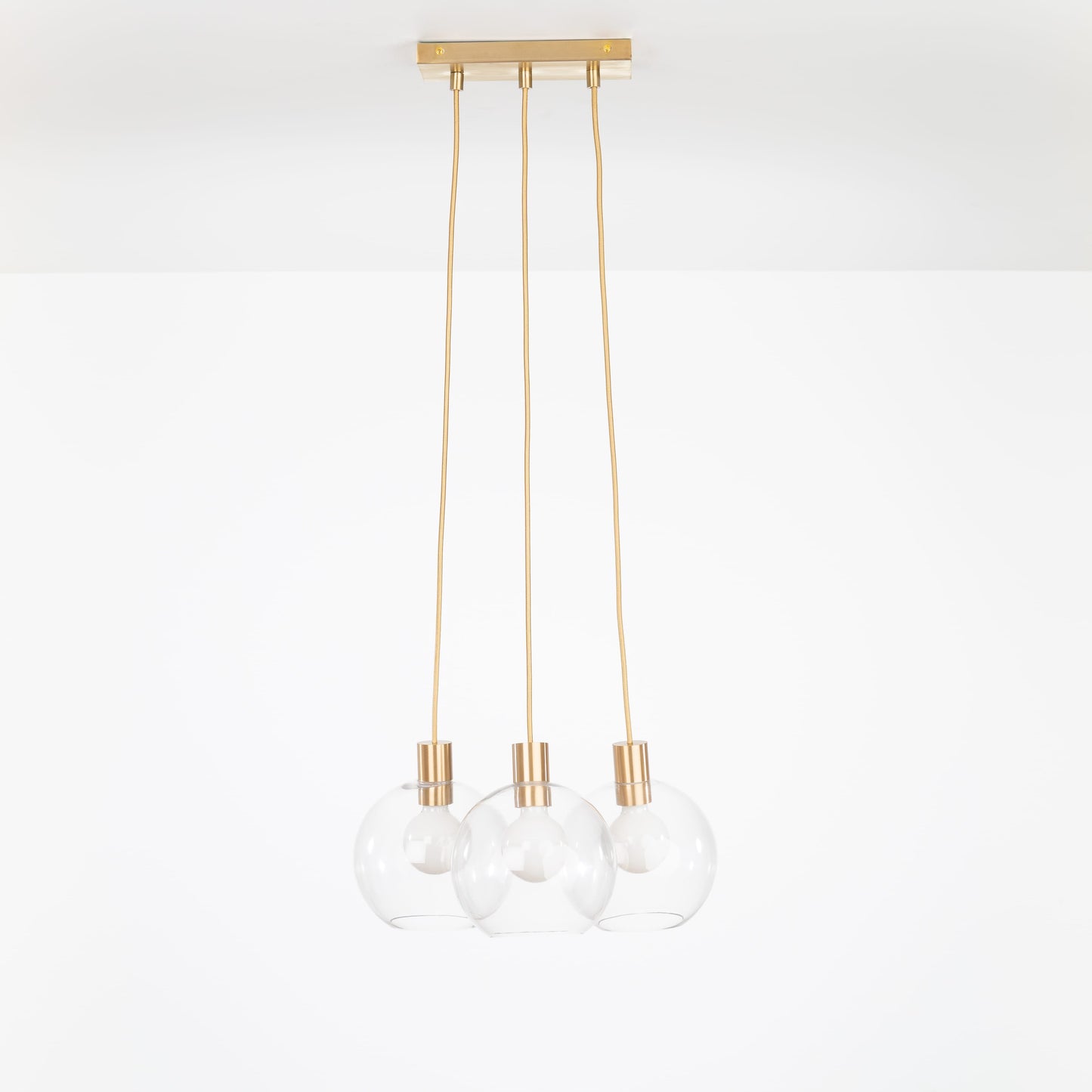 AiO Dash Multiport Chandelier - 8 Inch Glass Globe