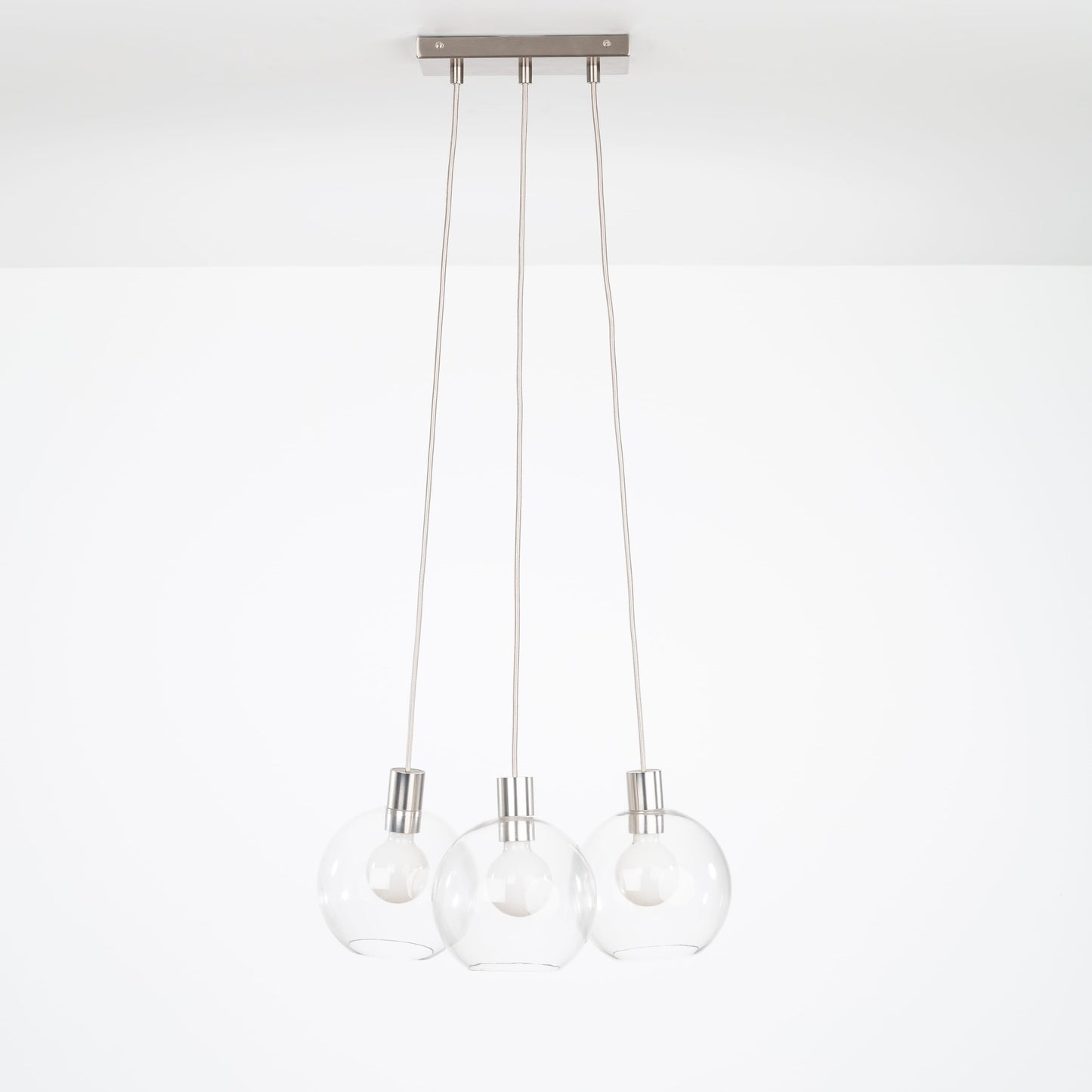 AiO Dash Multiport Chandelier - 8 Inch Glass Globe