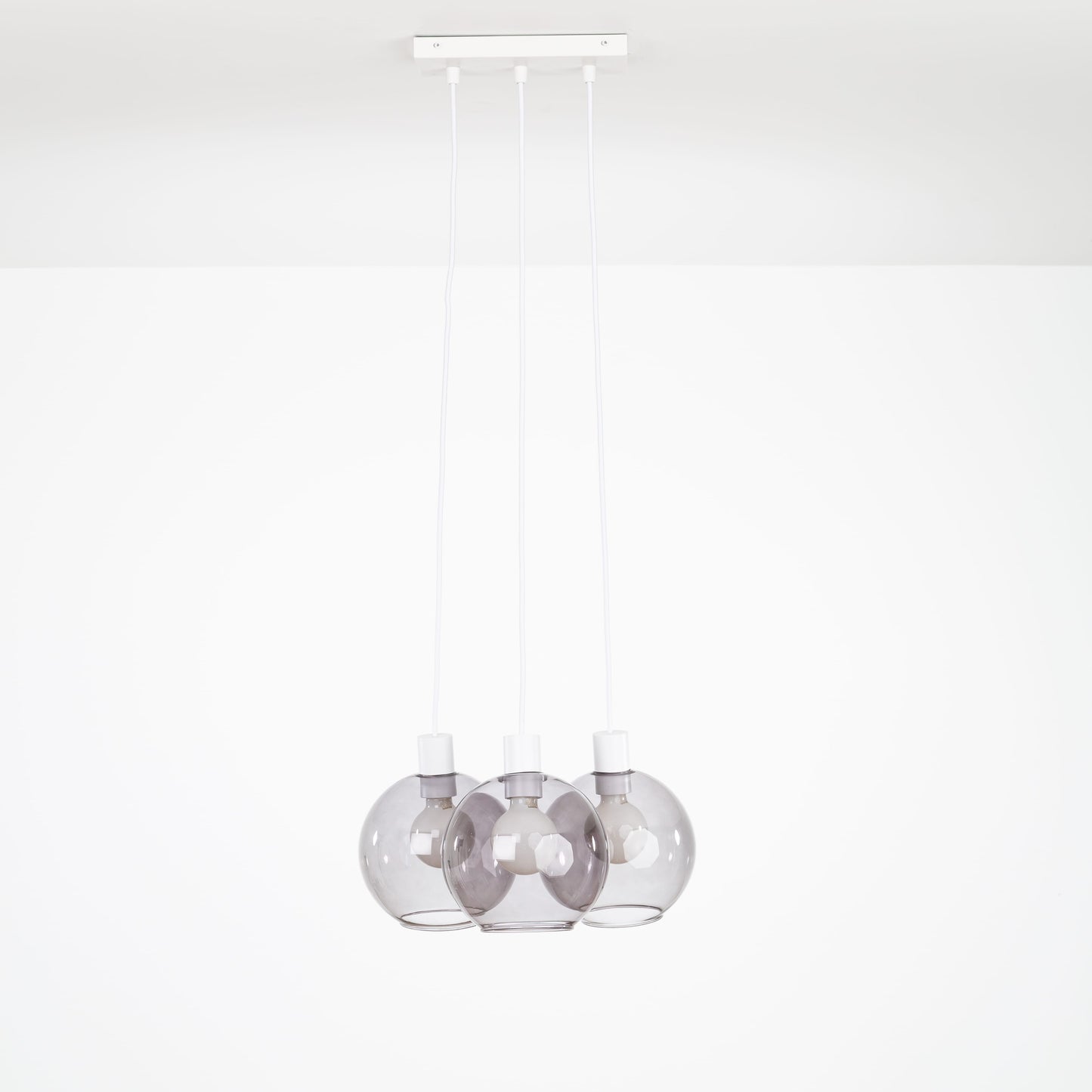 AiO Dash Multiport Chandelier - 8 Inch Glass Globe
