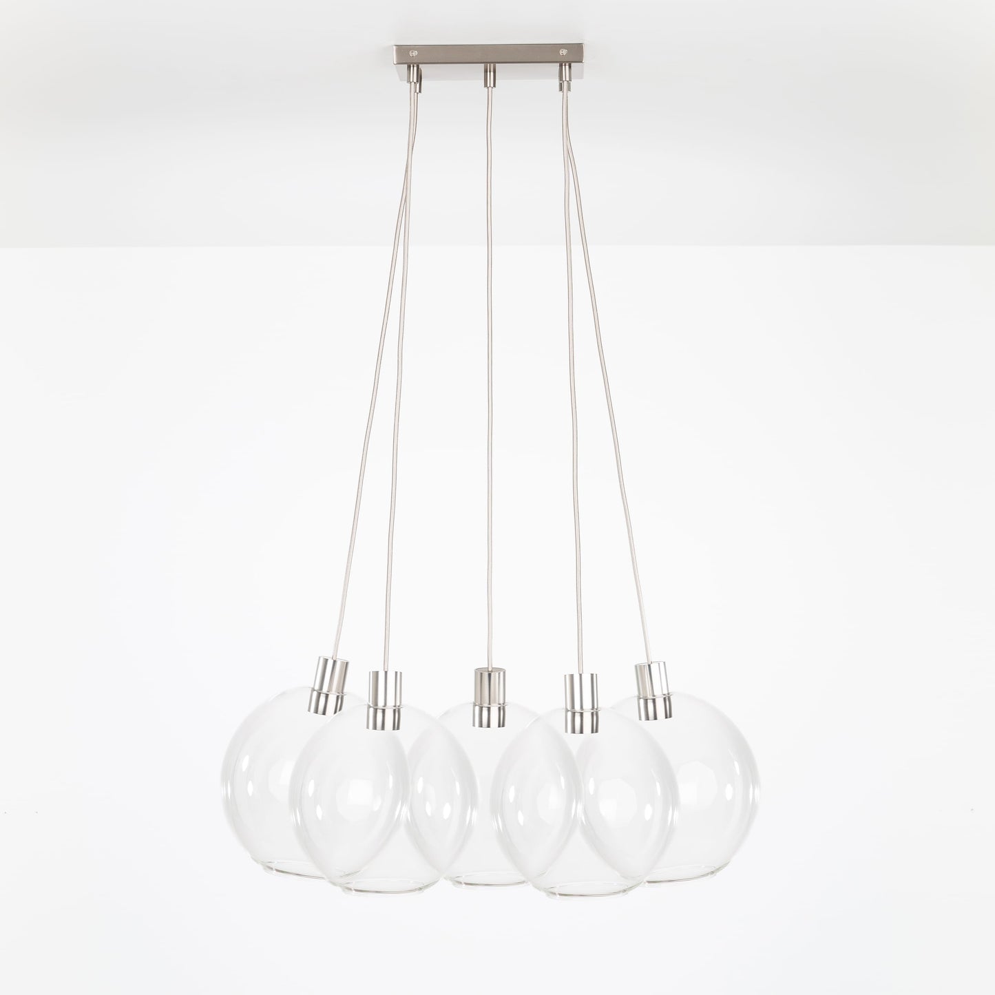 AiO Dash Multiport Chandelier - 10 Inch Glass Globe