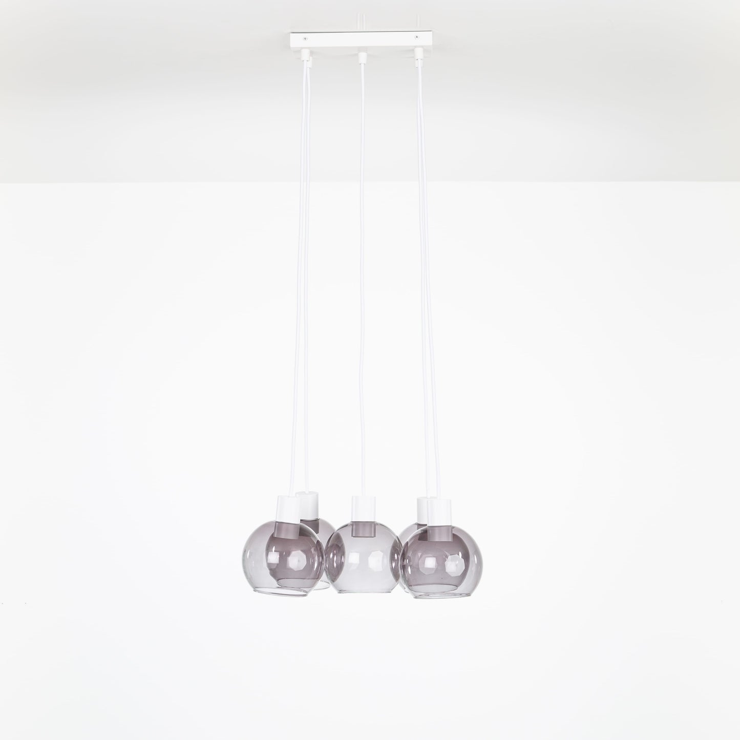 AiO Dash Multiport Chandelier - 6 Inch Glass Globe