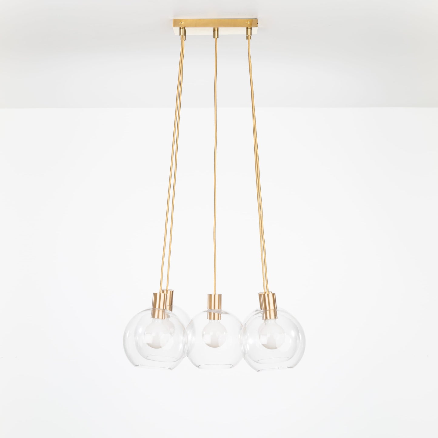 AiO Dash Multiport Chandelier - 8 Inch Glass Globe