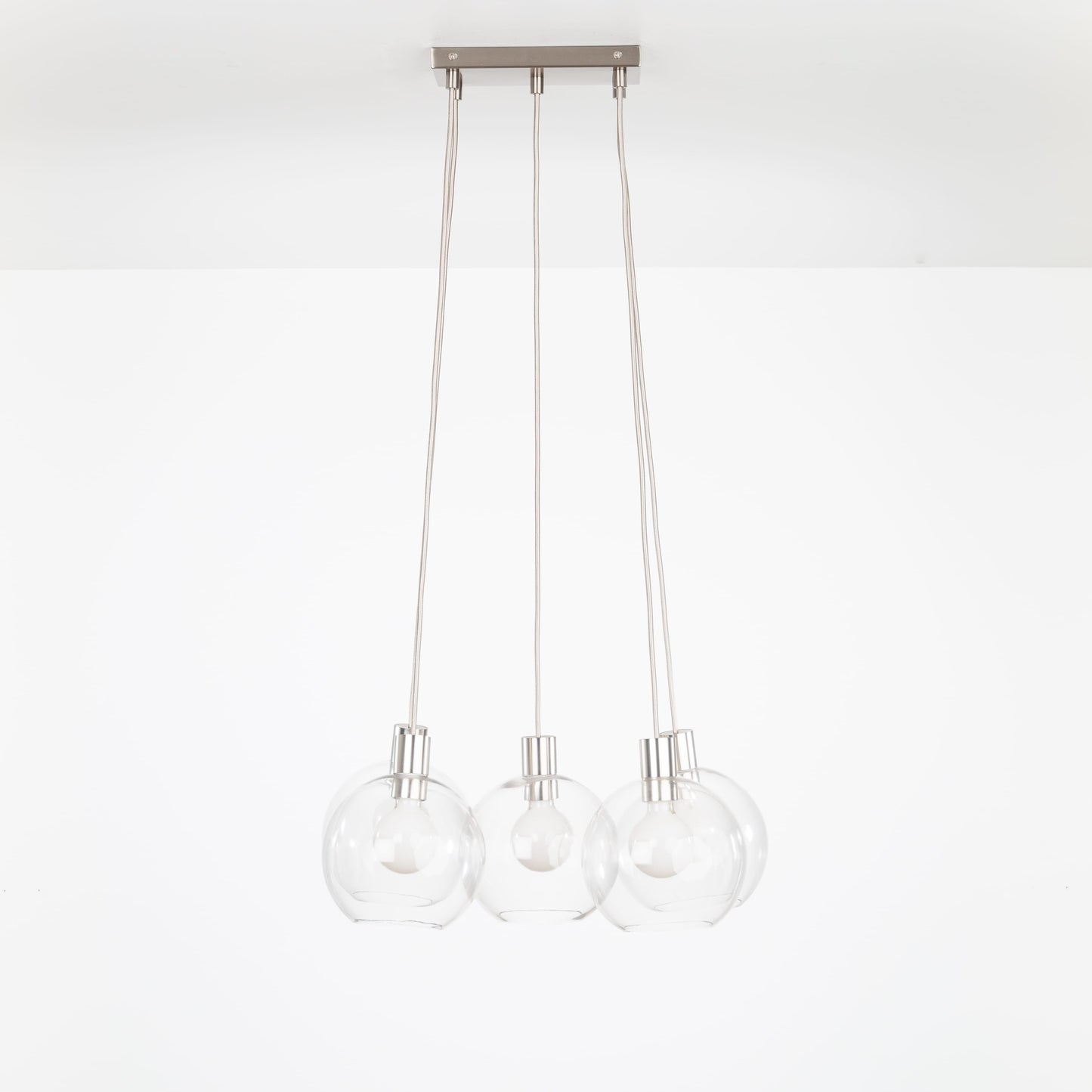 AiO Dash Multiport Chandelier - 8 Inch Glass Globe